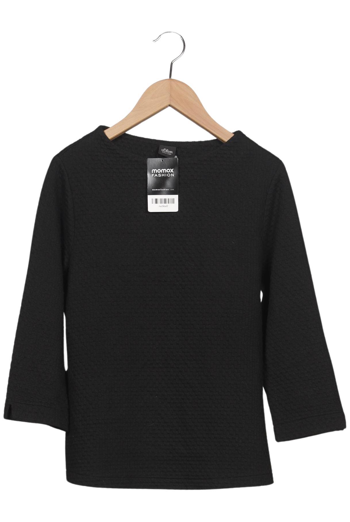 

s.Oliver Damen Pullover, schwarz, Gr. 38