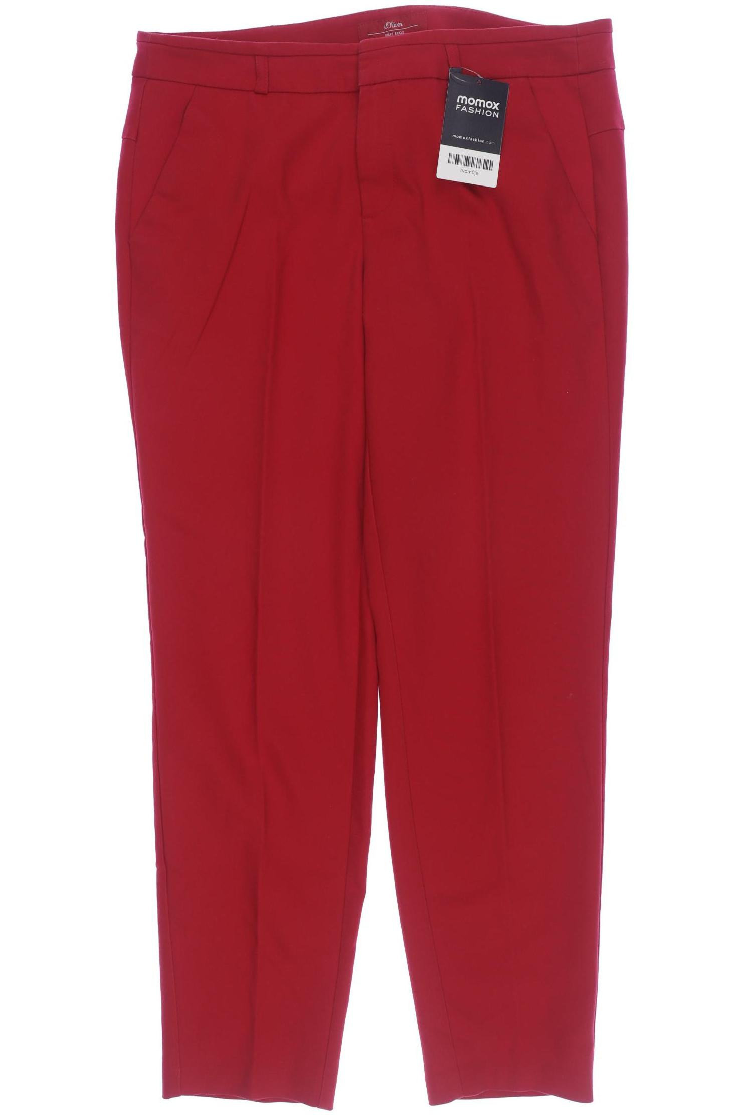 

s.Oliver Damen Stoffhose, rot, Gr. 36