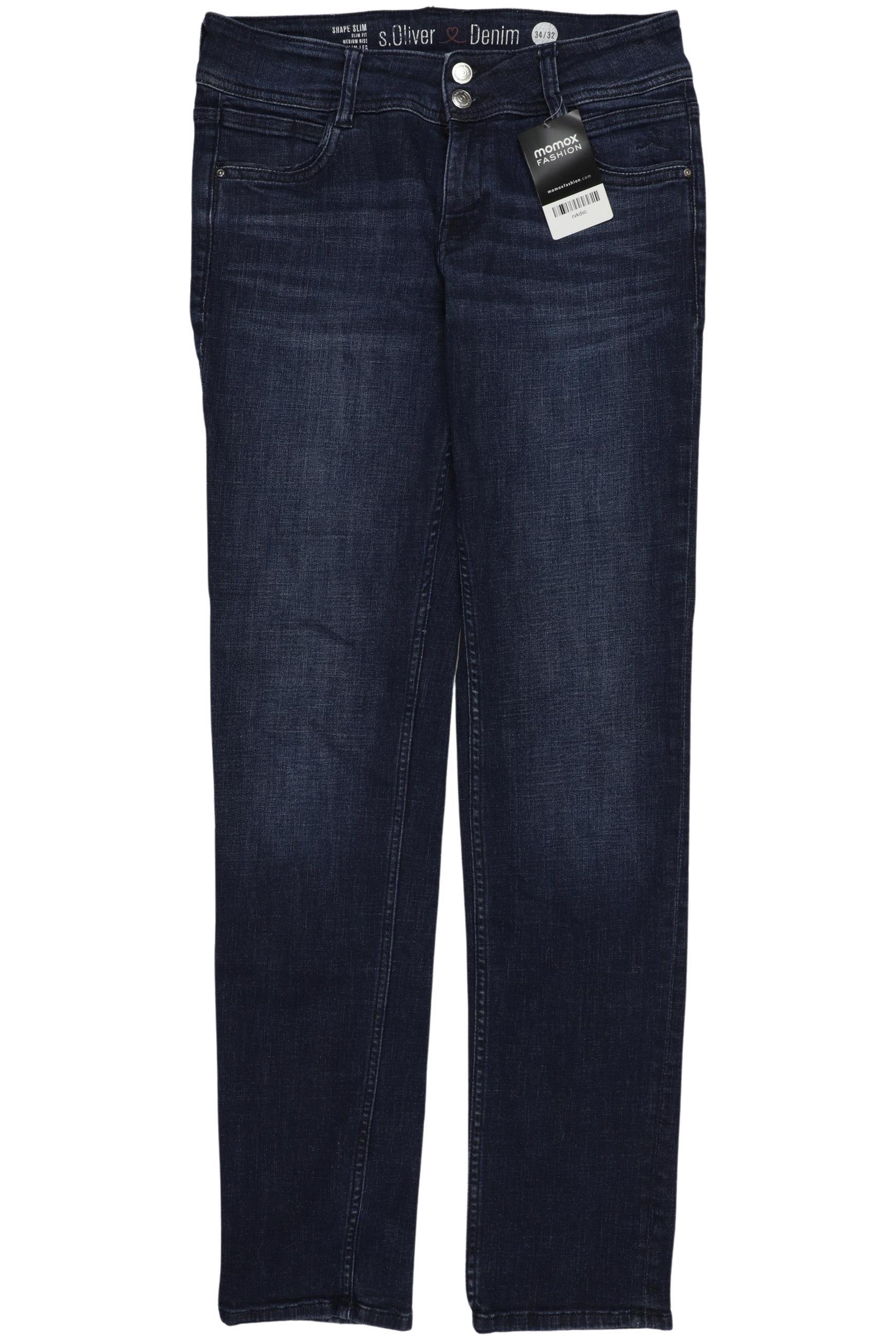 

s.Oliver Damen Jeans, marineblau, Gr. 34