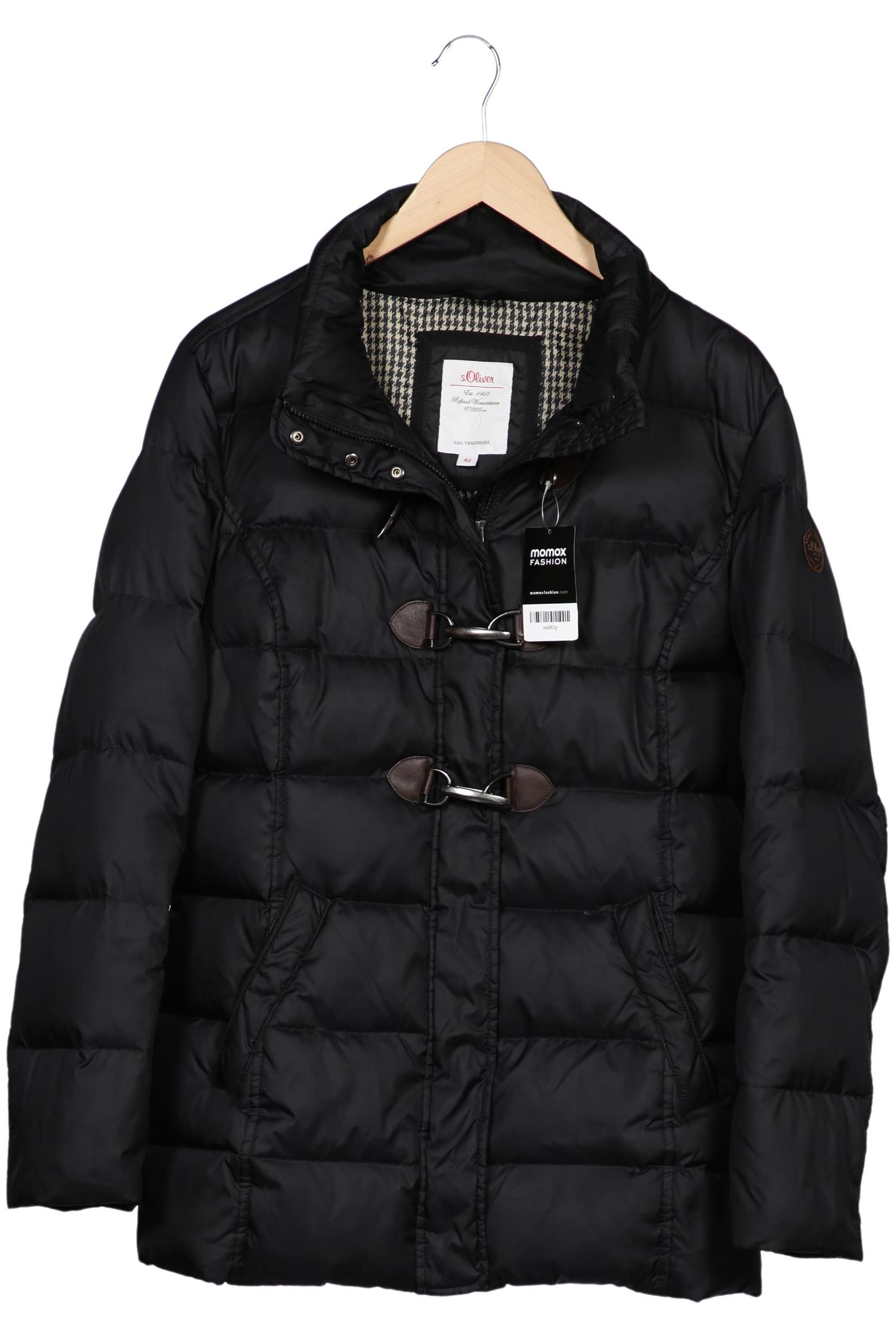 

s.Oliver Damen Jacke, schwarz, Gr. 42