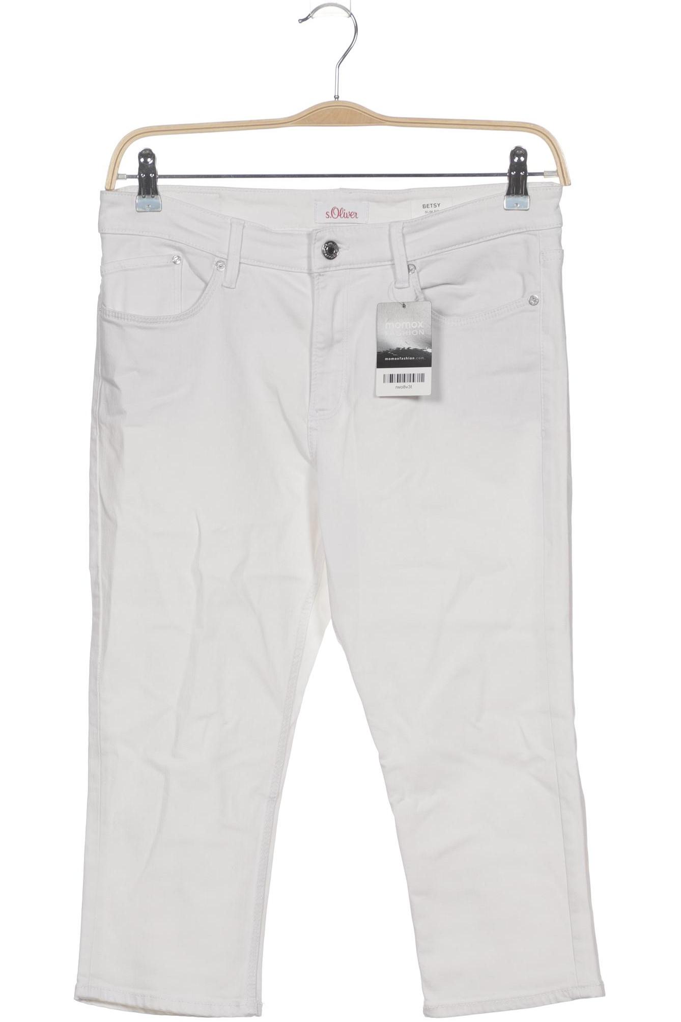 

s.Oliver Damen Jeans, weiß, Gr. 40
