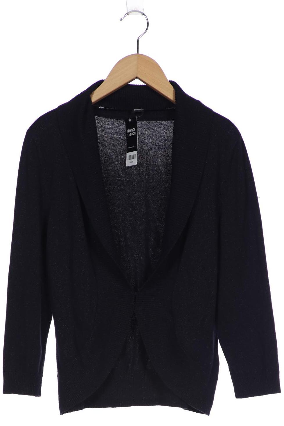 

s.Oliver Damen Strickjacke, marineblau