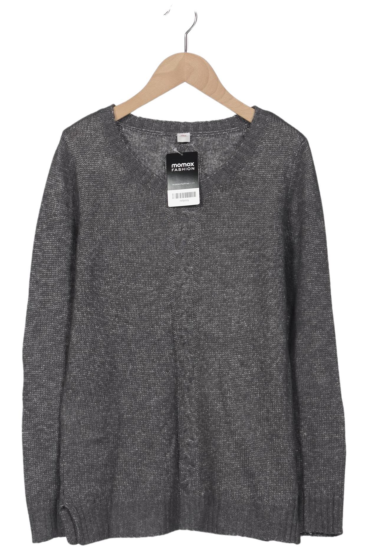

s.Oliver Damen Pullover, grau, Gr. 38