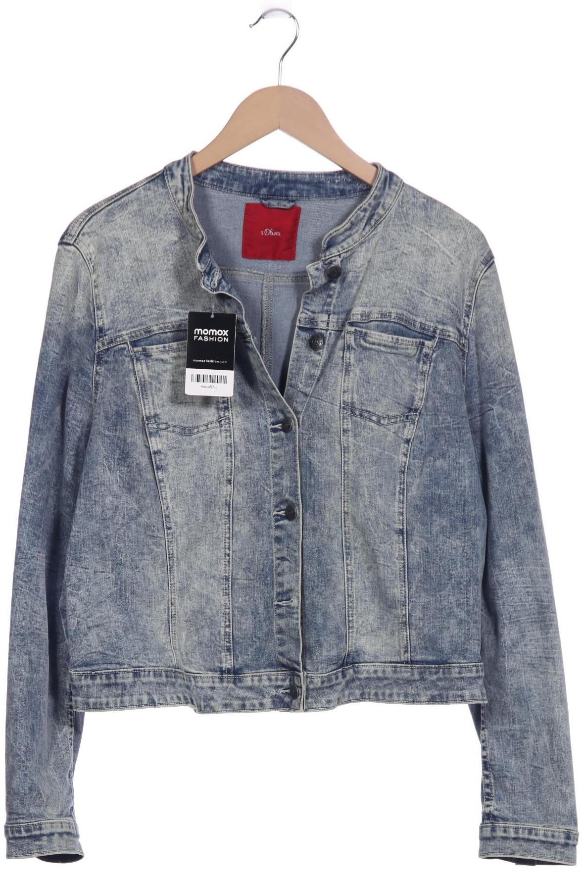 

s.Oliver Damen Jacke, hellblau, Gr. 46