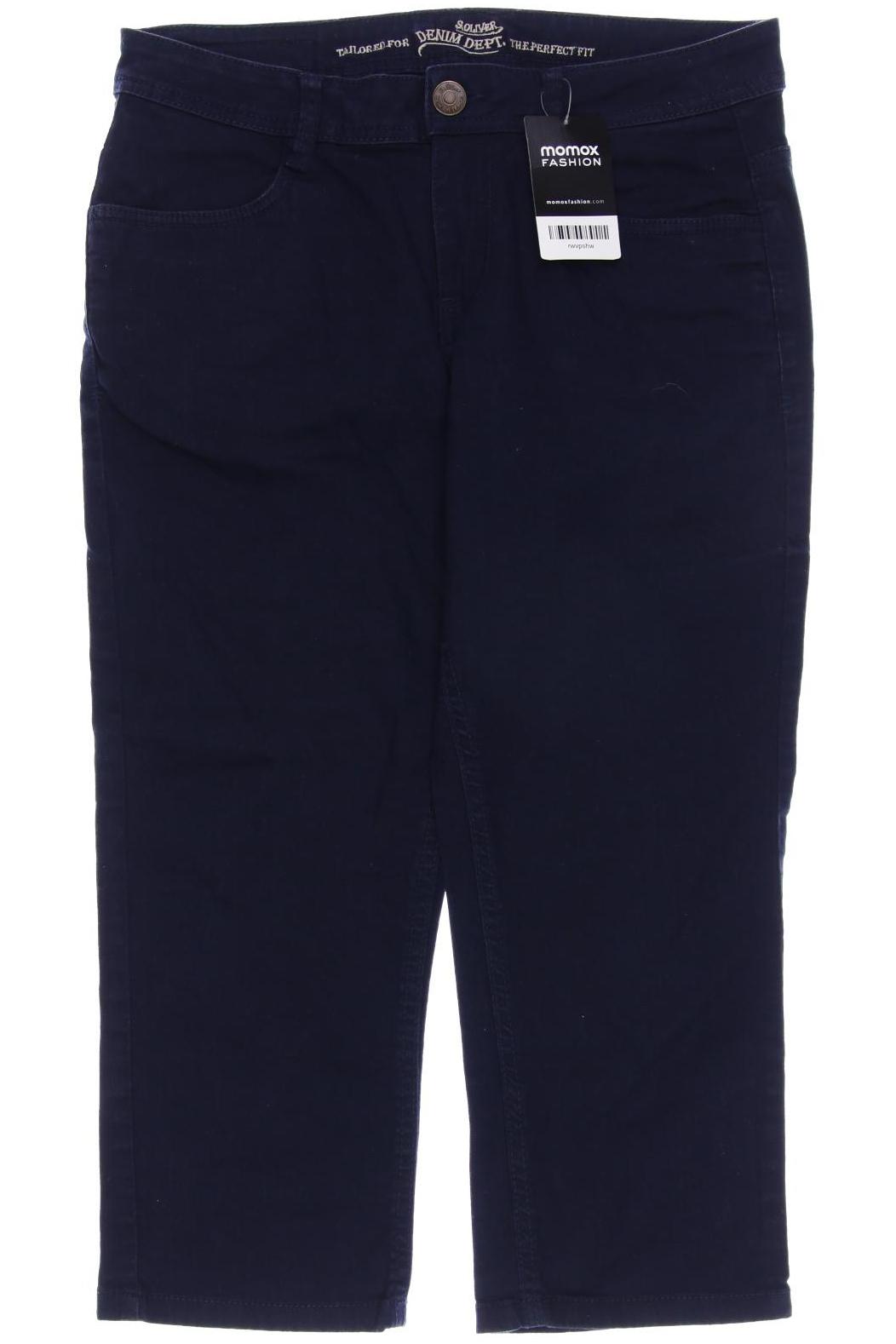 

s.Oliver Damen Jeans, marineblau
