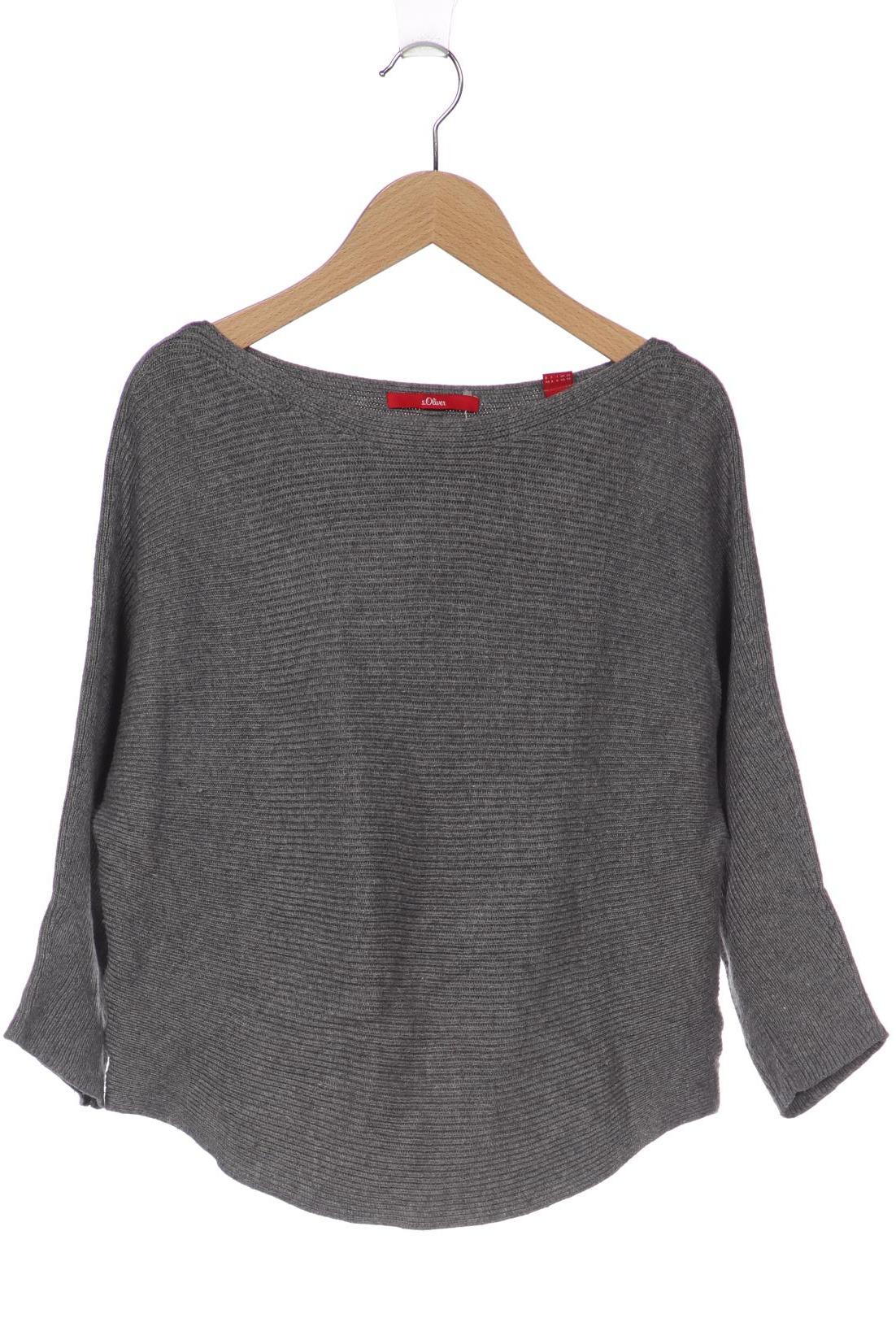 

s.Oliver Damen Pullover, grau, Gr. 34