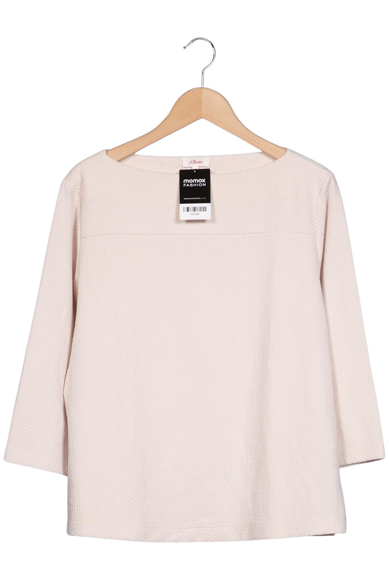 

s.Oliver Damen Sweatshirt, beige, Gr. 44