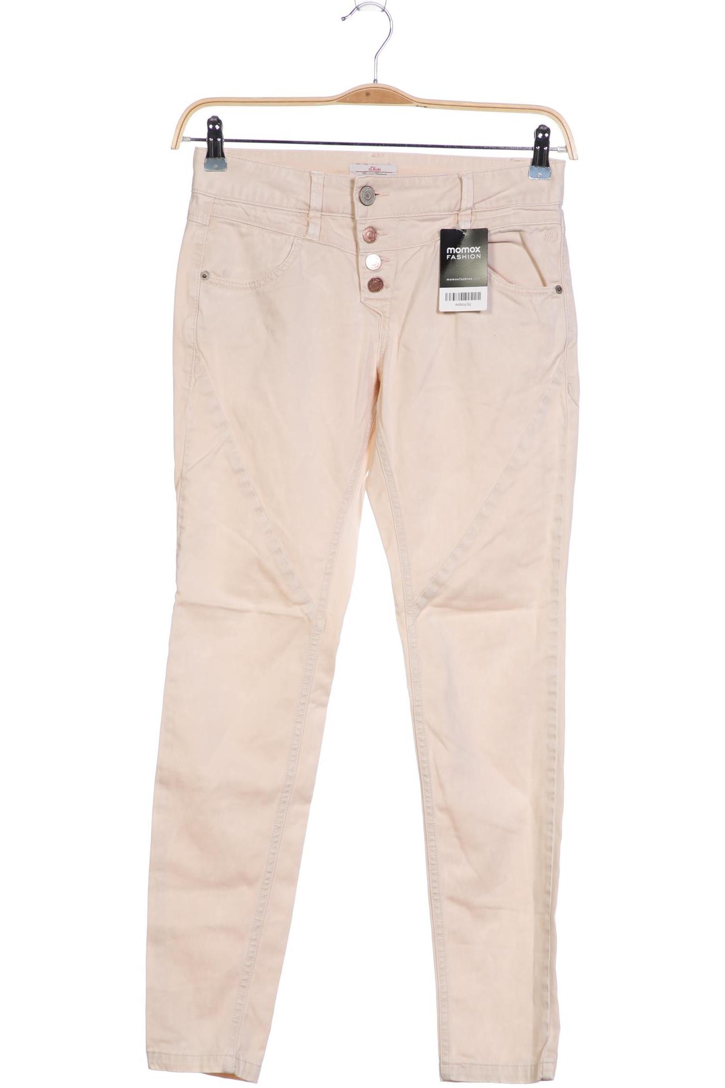 

s.Oliver Damen Jeans, beige