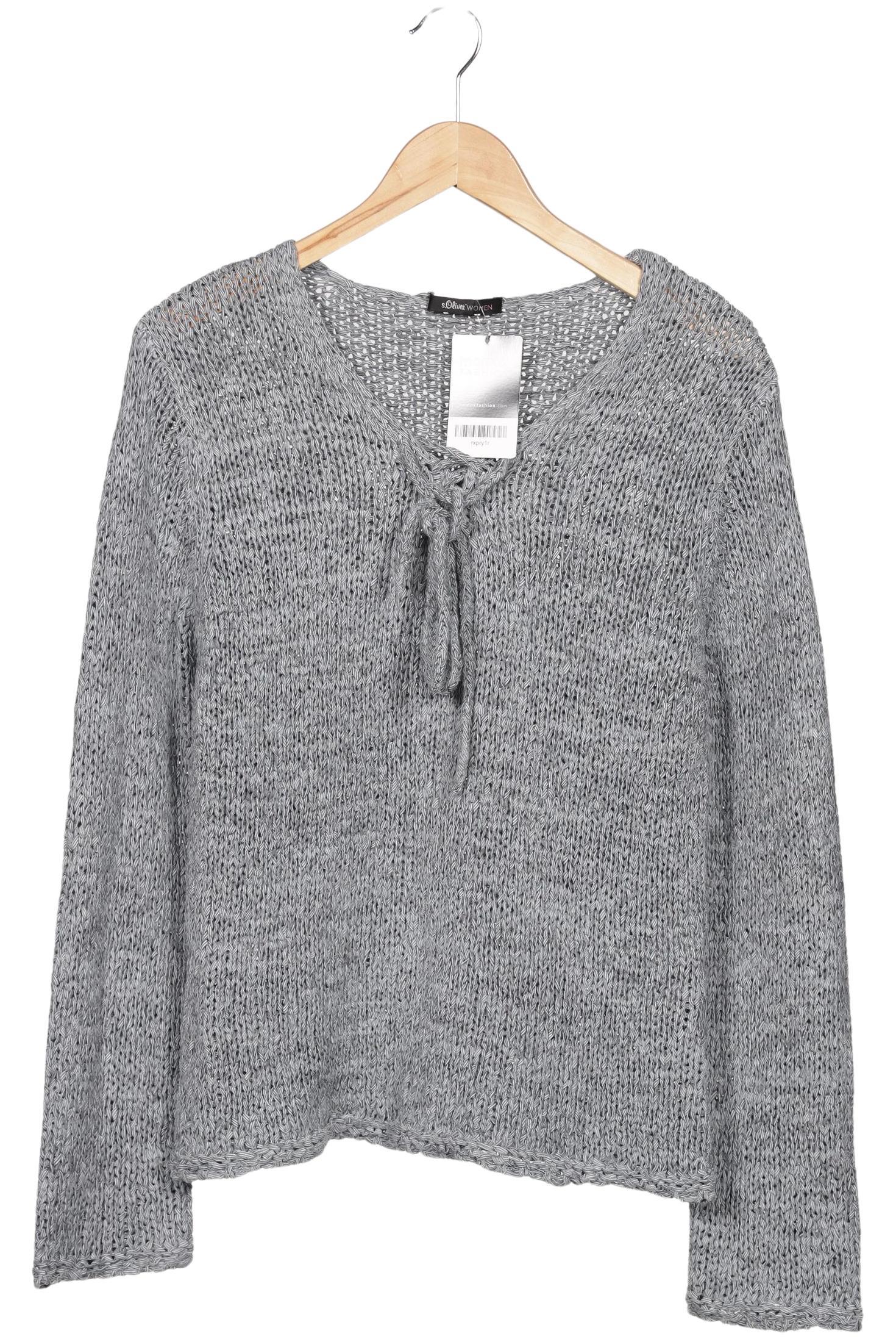 

s.Oliver Damen Pullover, grau, Gr. 42