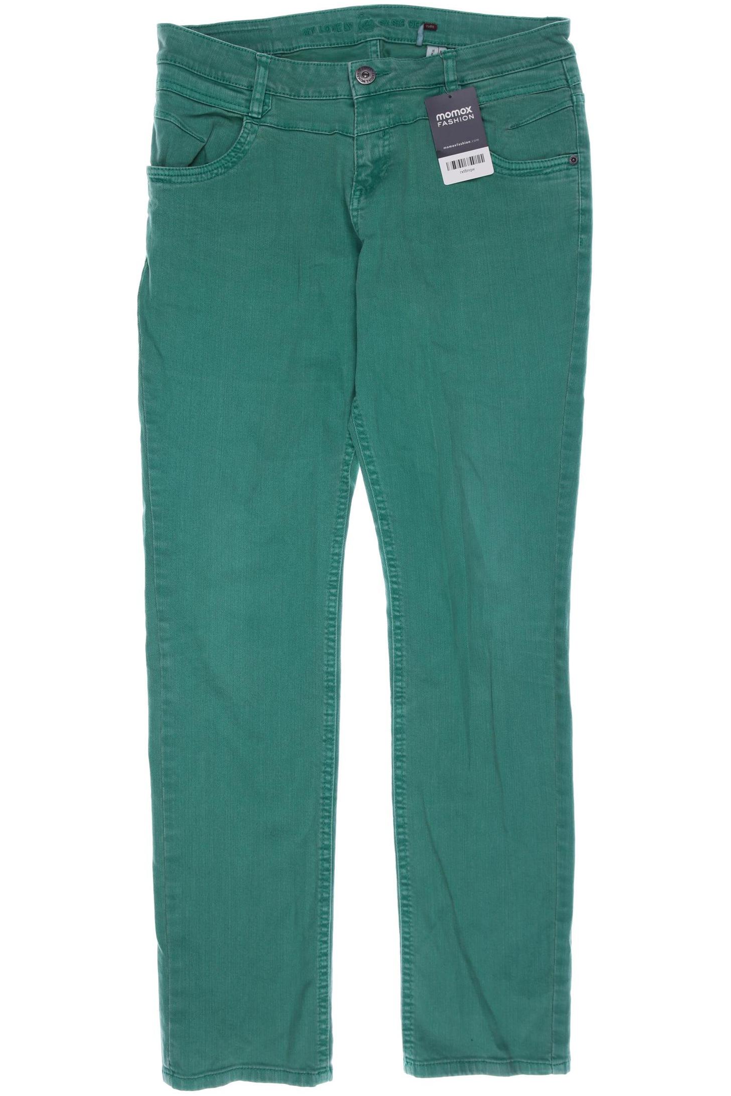 

s.Oliver Damen Jeans, grün