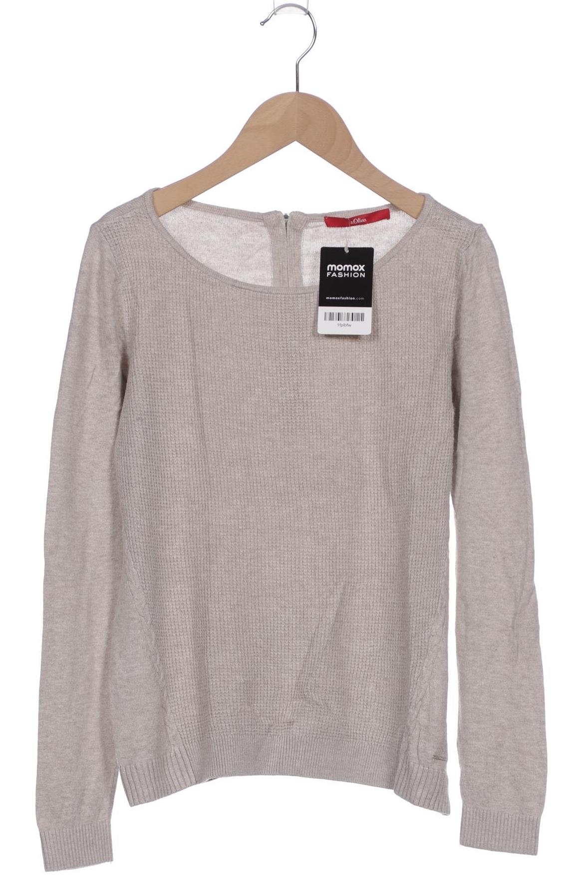 

s.Oliver Damen Pullover, grau, Gr. 38