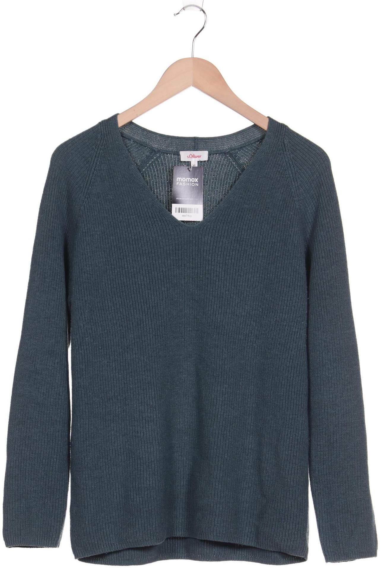 

s.Oliver Damen Pullover, grün, Gr. 40