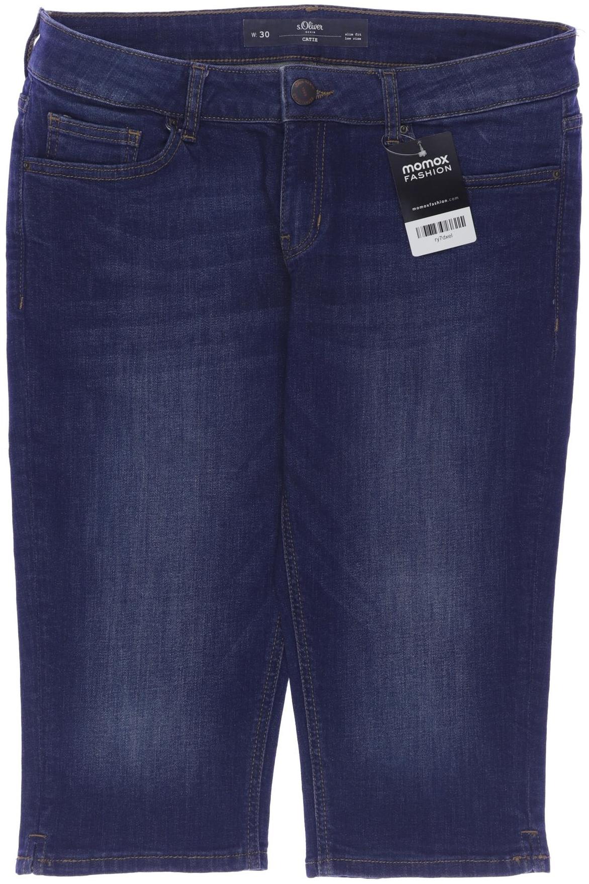 

s.Oliver Damen Shorts, blau, Gr. 30