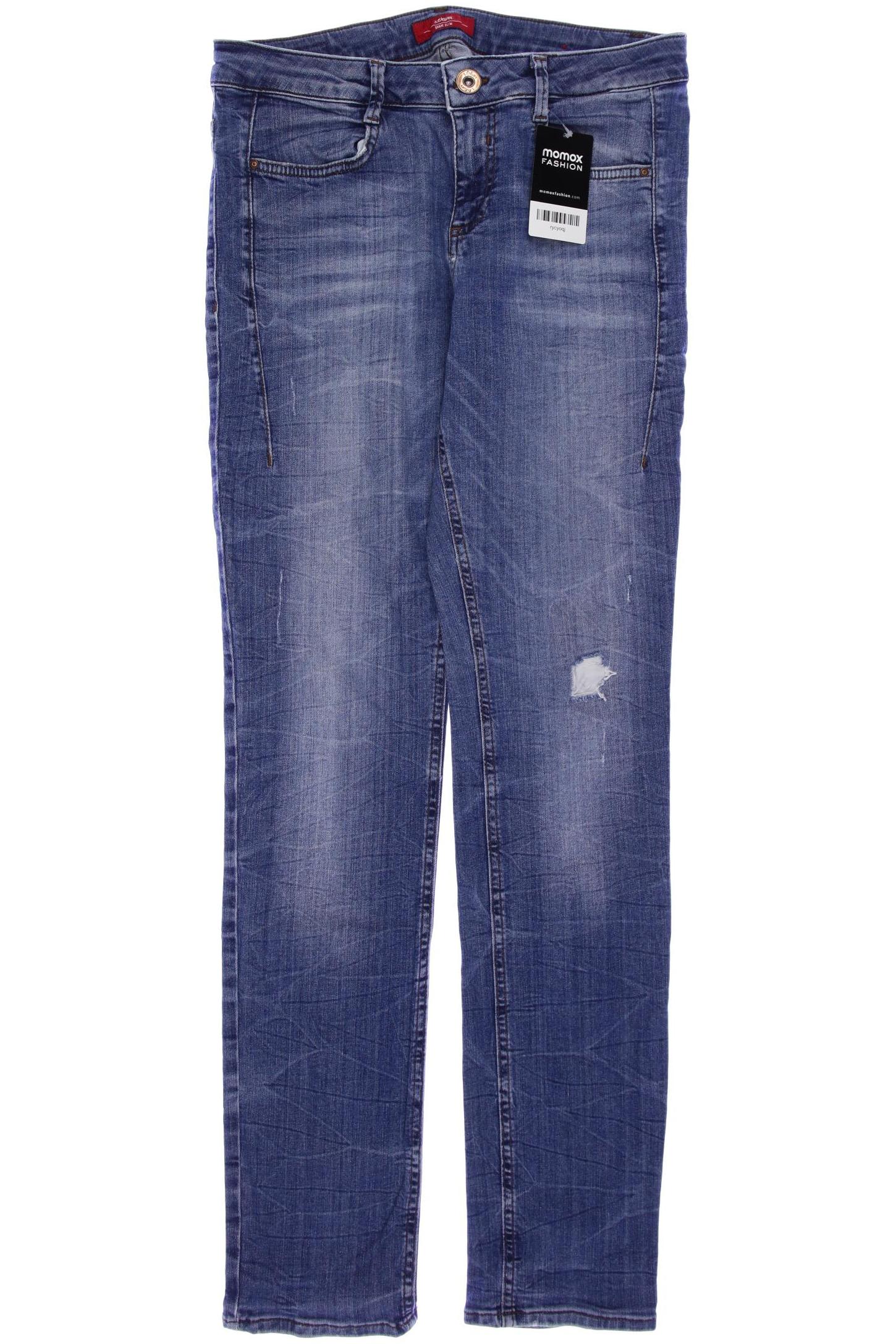 

s.Oliver Damen Jeans, blau