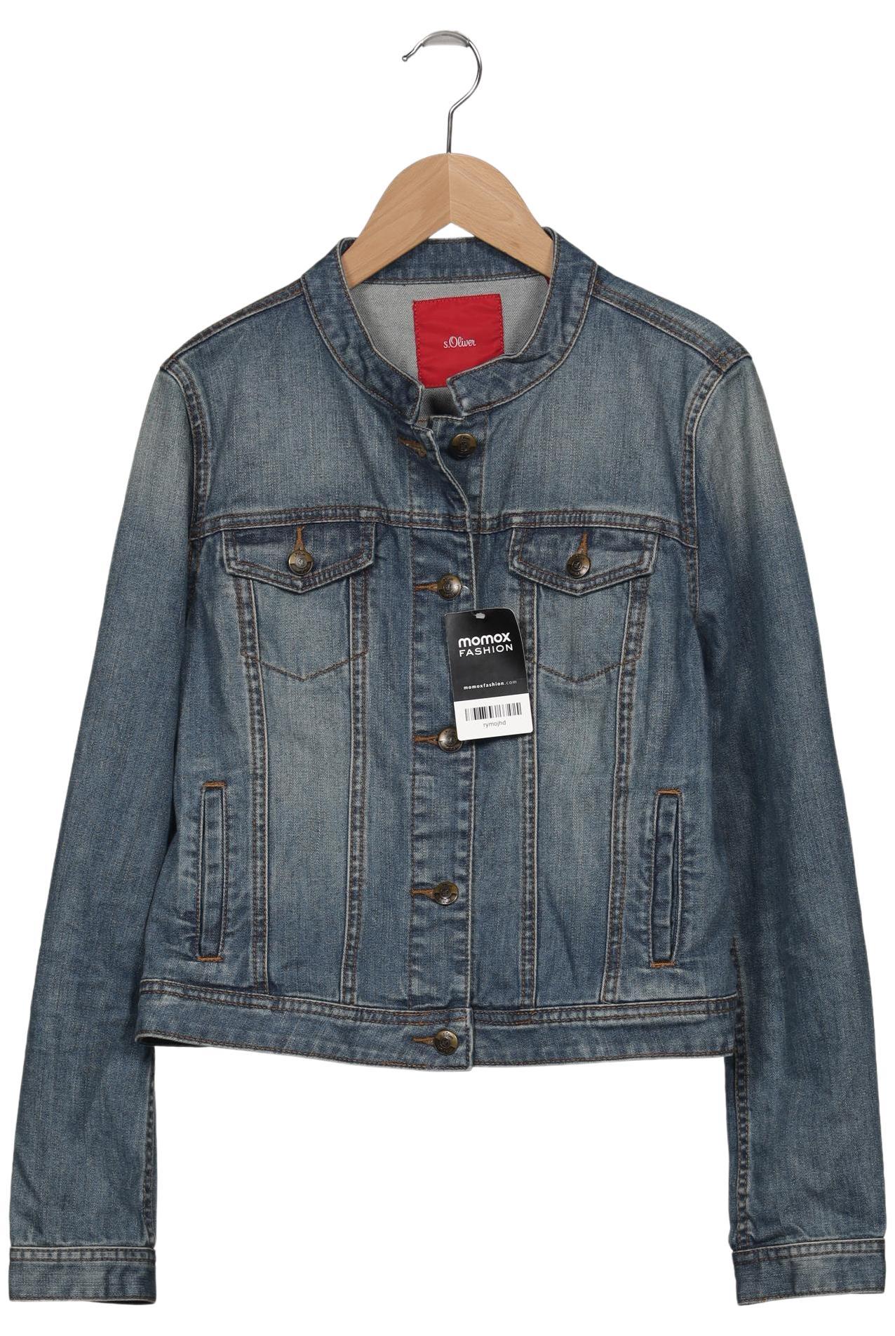

s.Oliver Damen Jacke, blau, Gr. 40