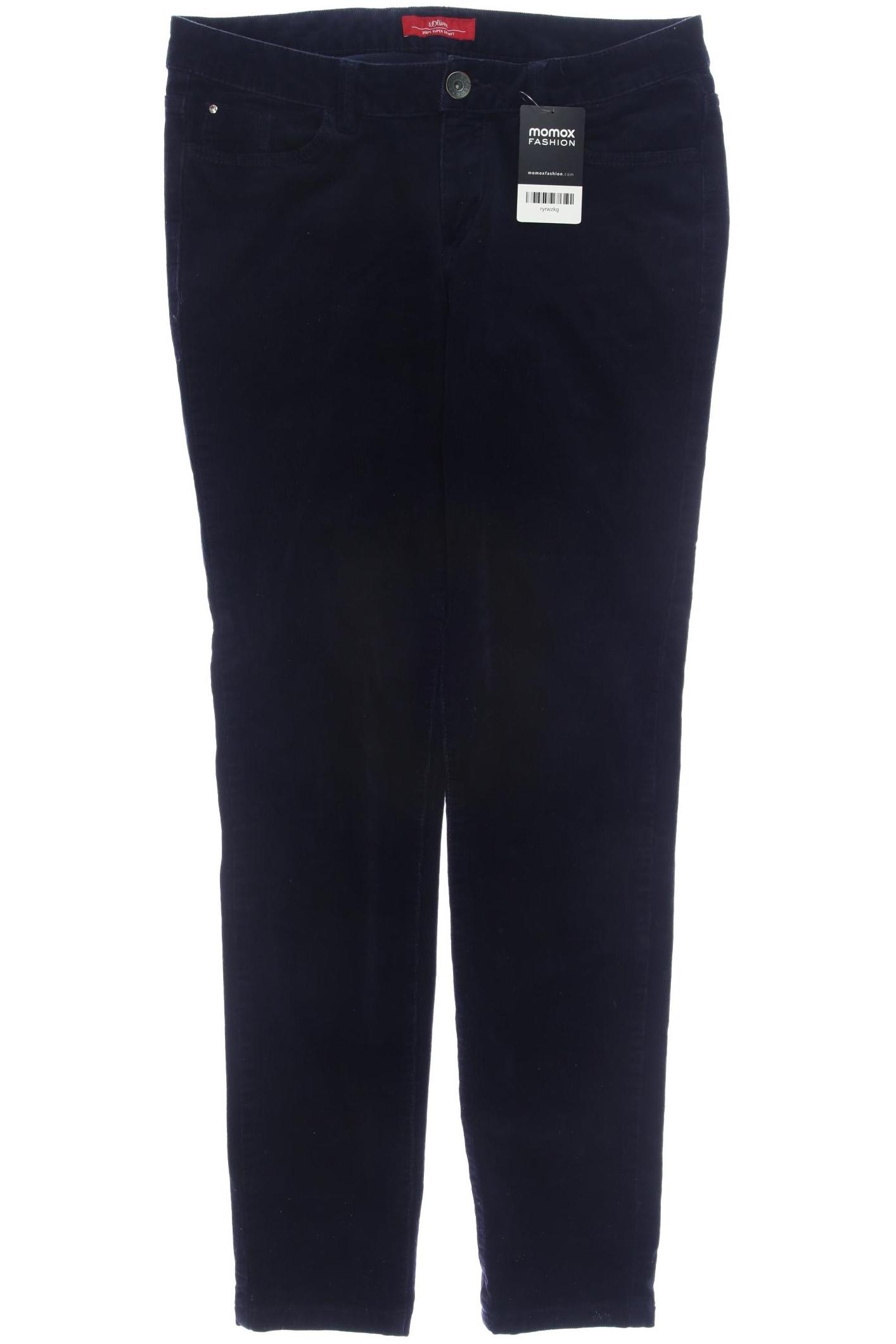

s.Oliver Damen Stoffhose, marineblau, Gr. 31