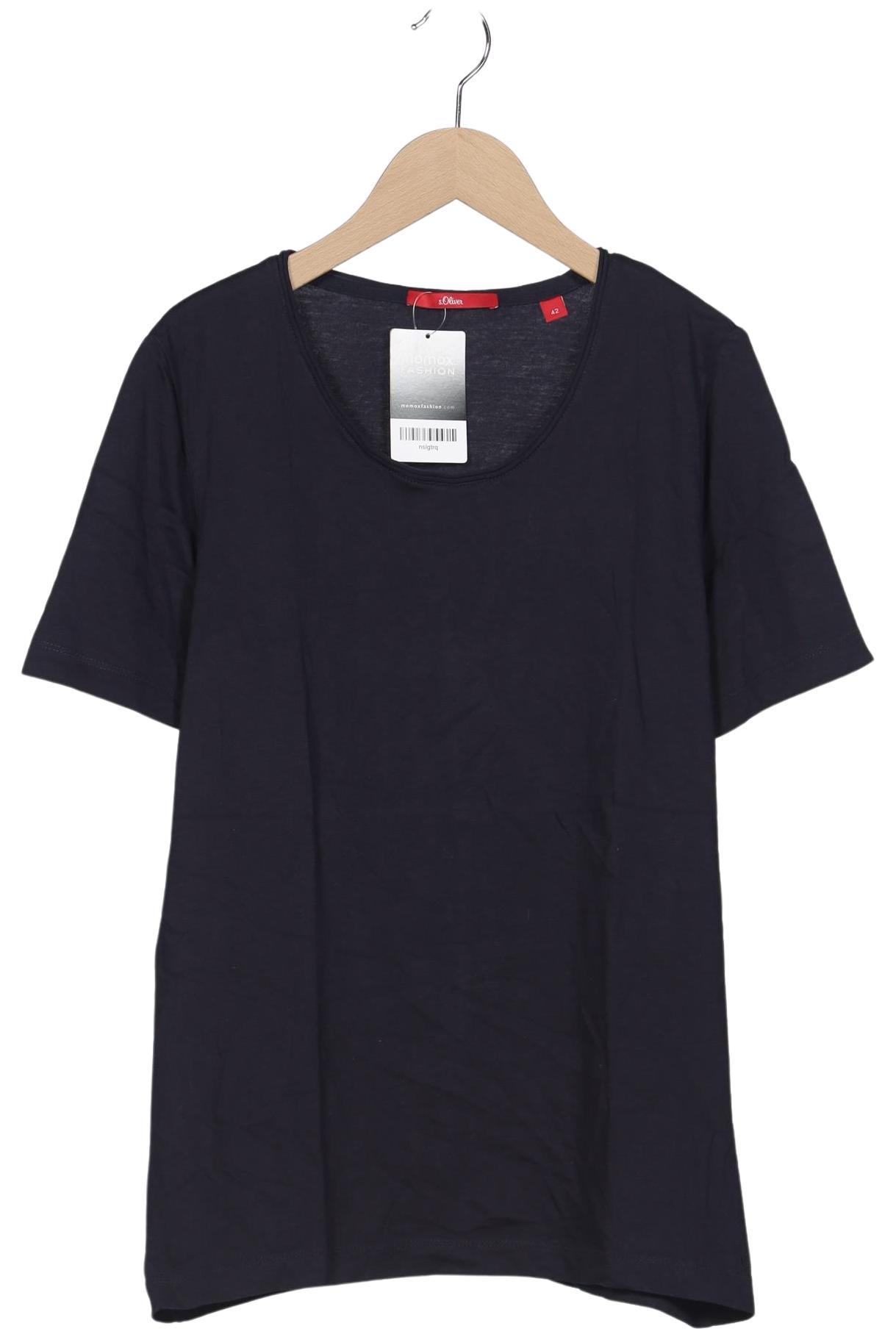 

s.Oliver Damen T-Shirt, marineblau, Gr. 42