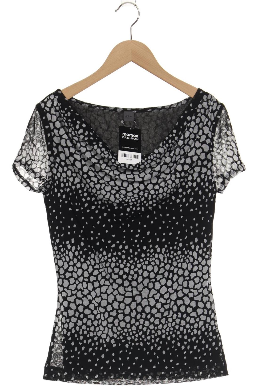 

s.Oliver Damen T-Shirt, schwarz, Gr. 36