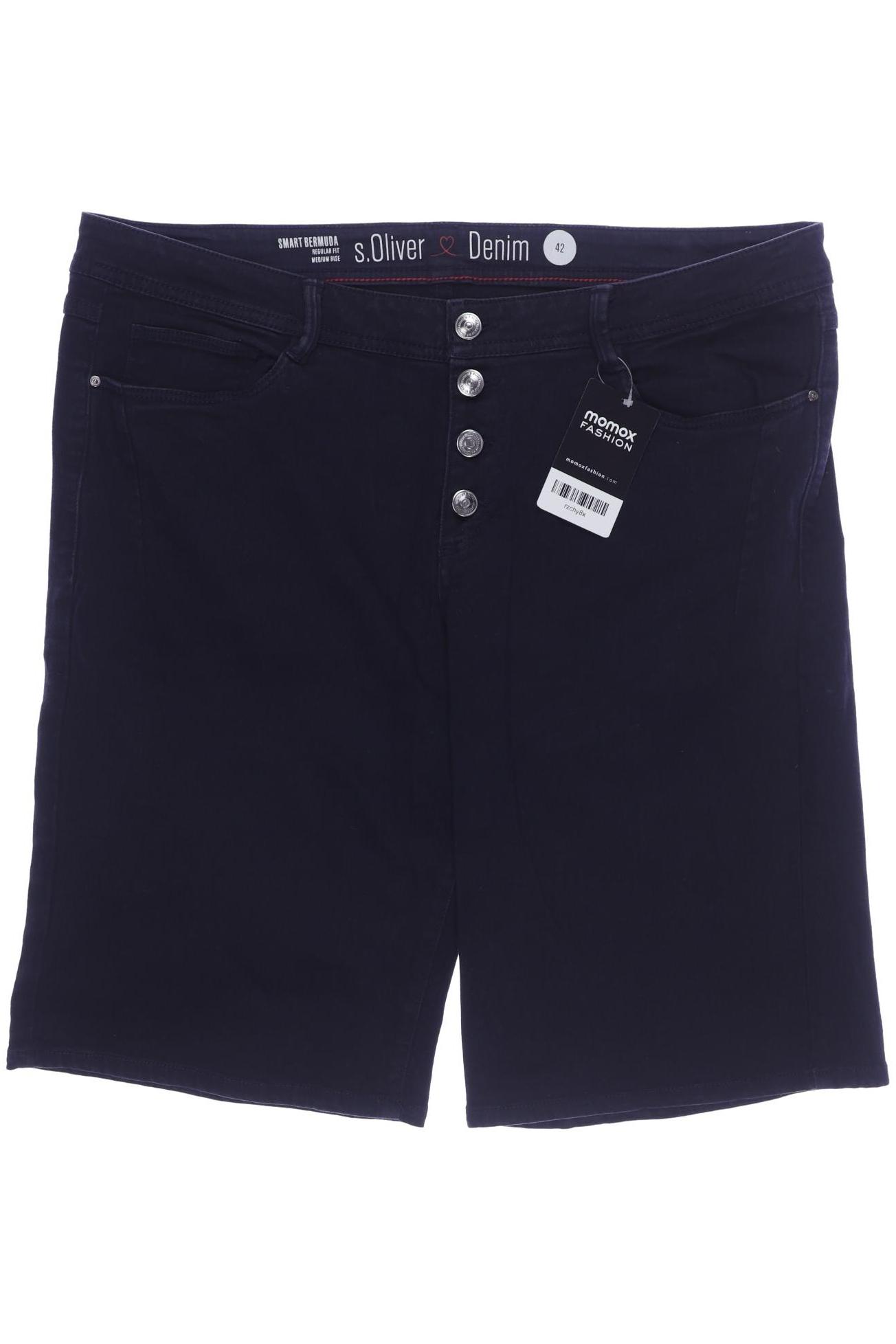 

s.Oliver Damen Shorts, marineblau