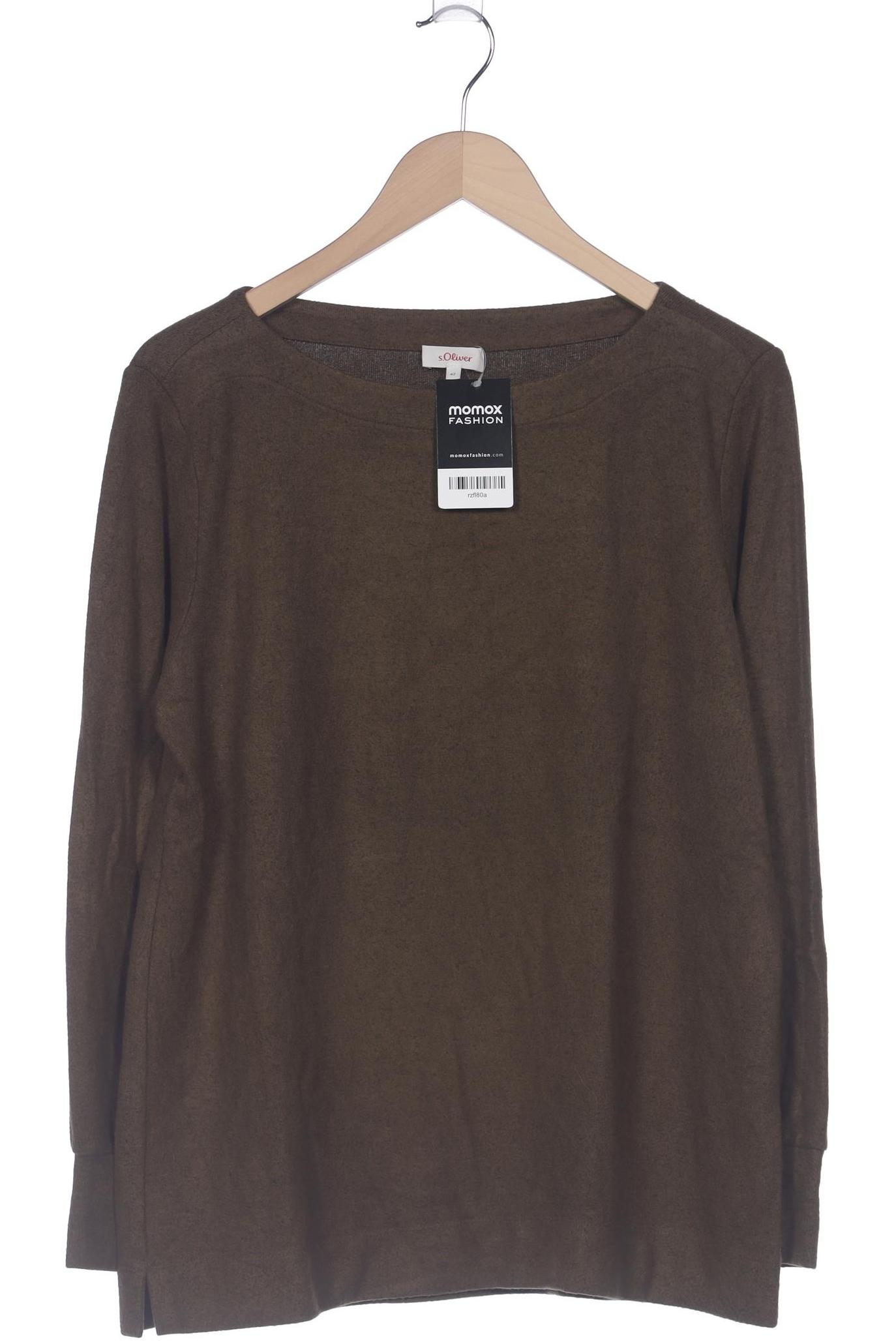 

s.Oliver Damen Pullover, grün, Gr. 42