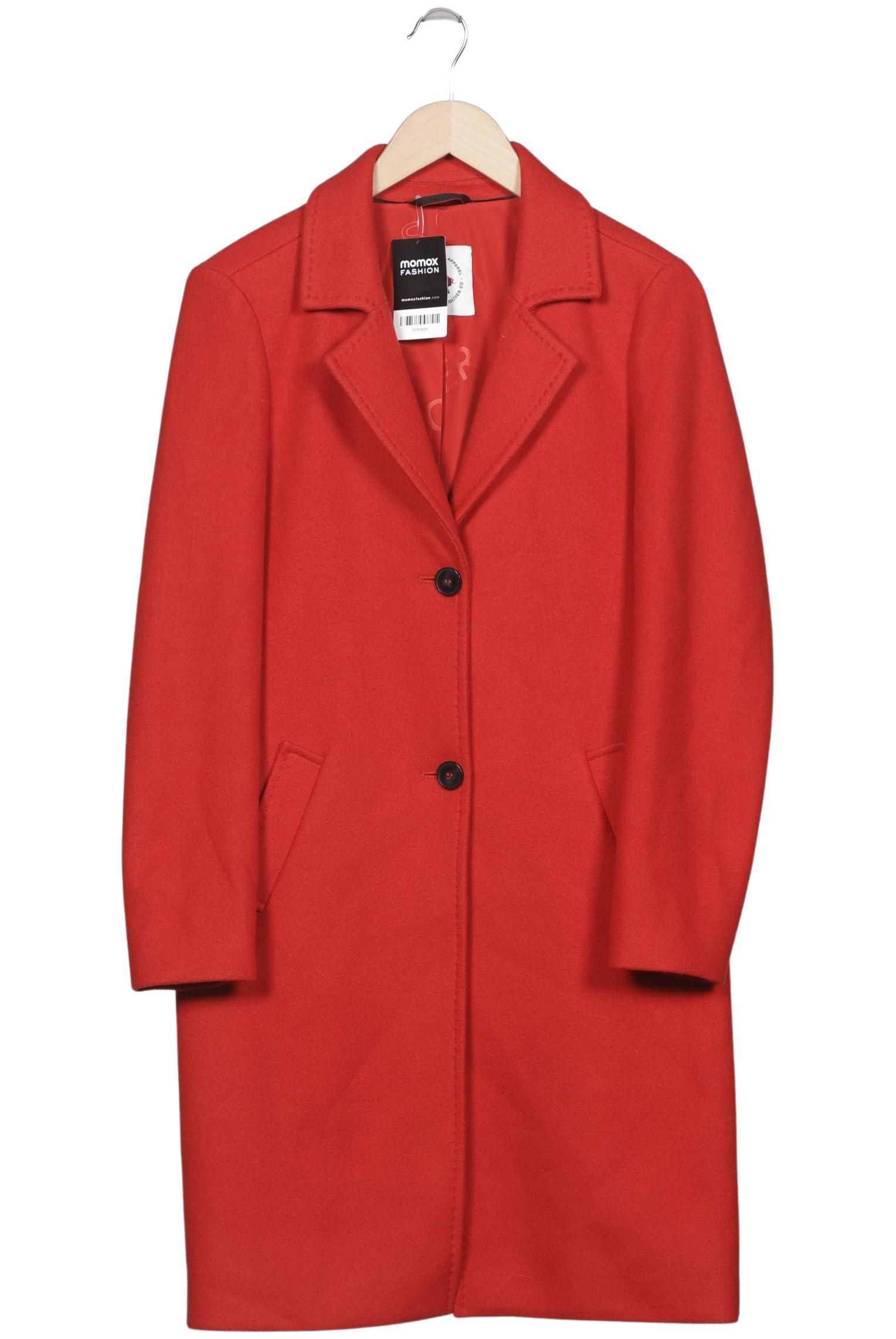 

s.Oliver Damen Mantel, rot, Gr. 38