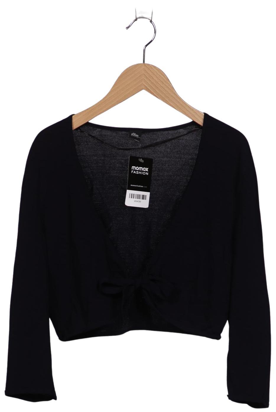 

s.Oliver Damen Strickjacke, marineblau, Gr. 40