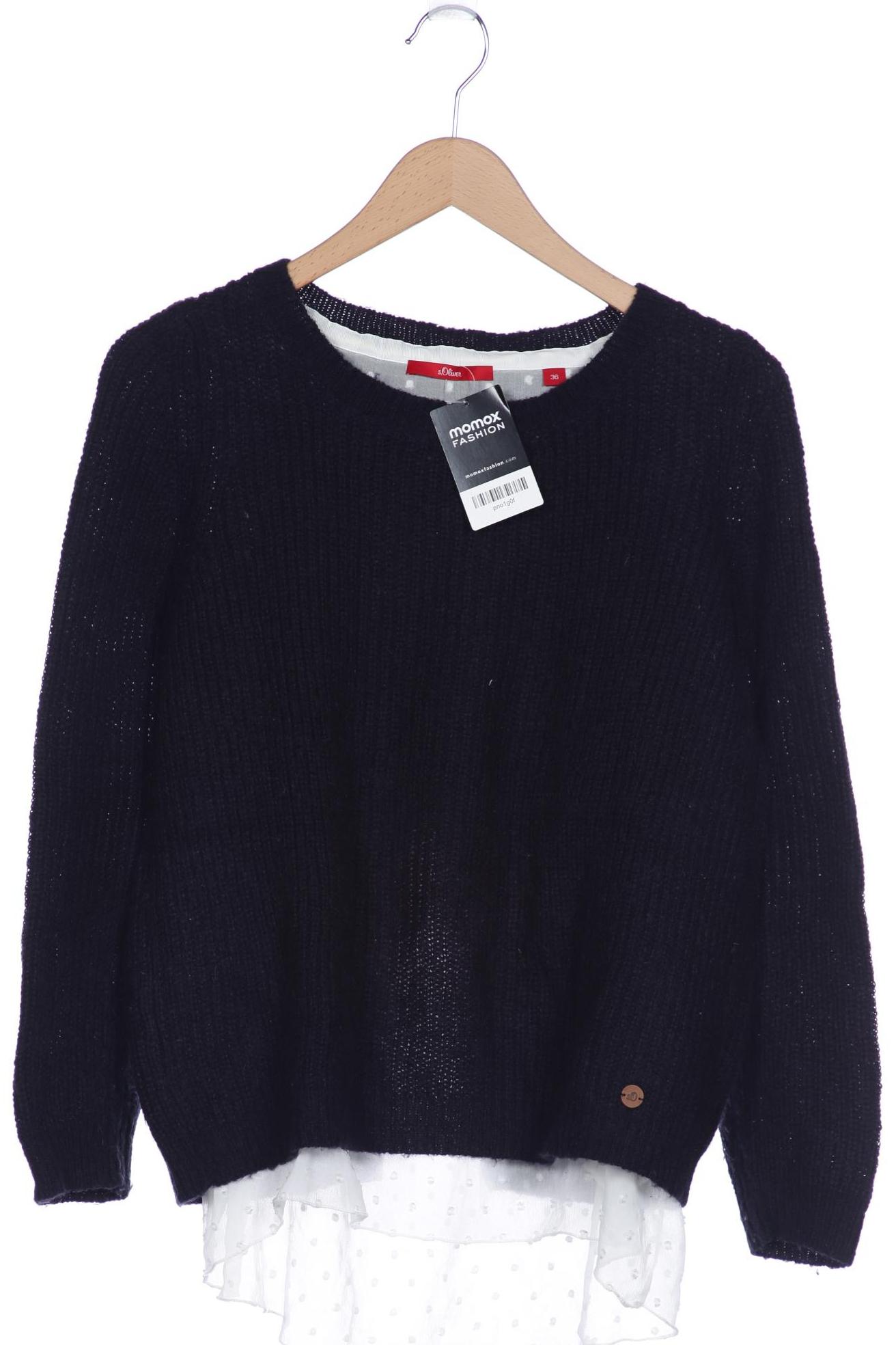 

s.Oliver Damen Pullover, marineblau, Gr. 36