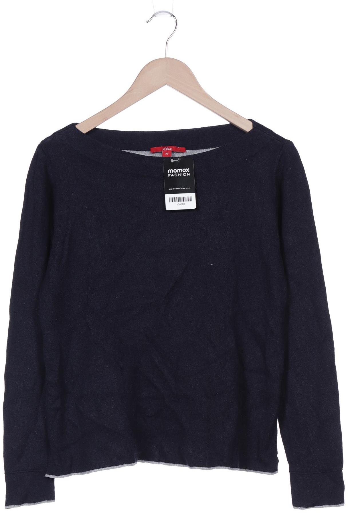 

s.Oliver Damen Pullover, marineblau, Gr. 38