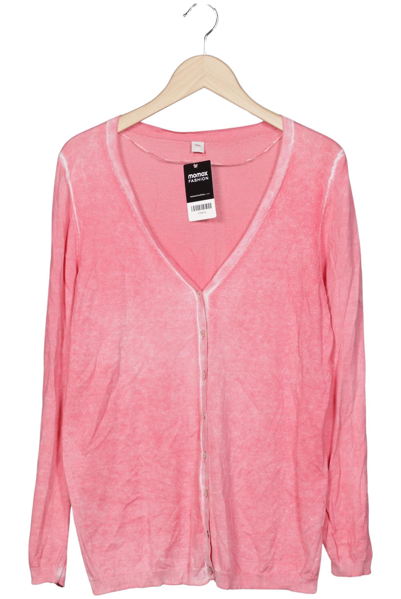 

s.Oliver Damen Strickjacke, pink, Gr. 44