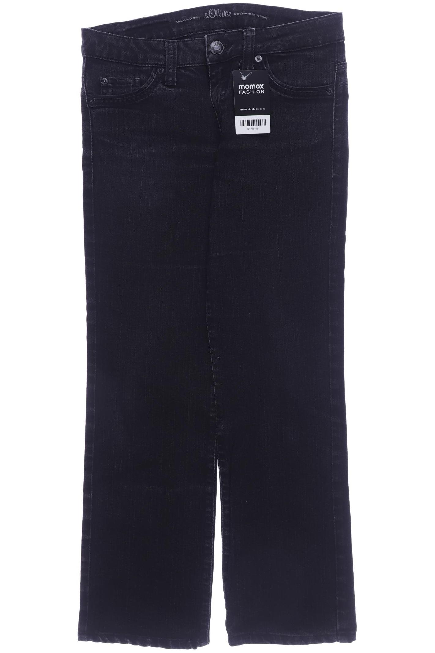 

s.Oliver Damen Jeans, schwarz, Gr. 36