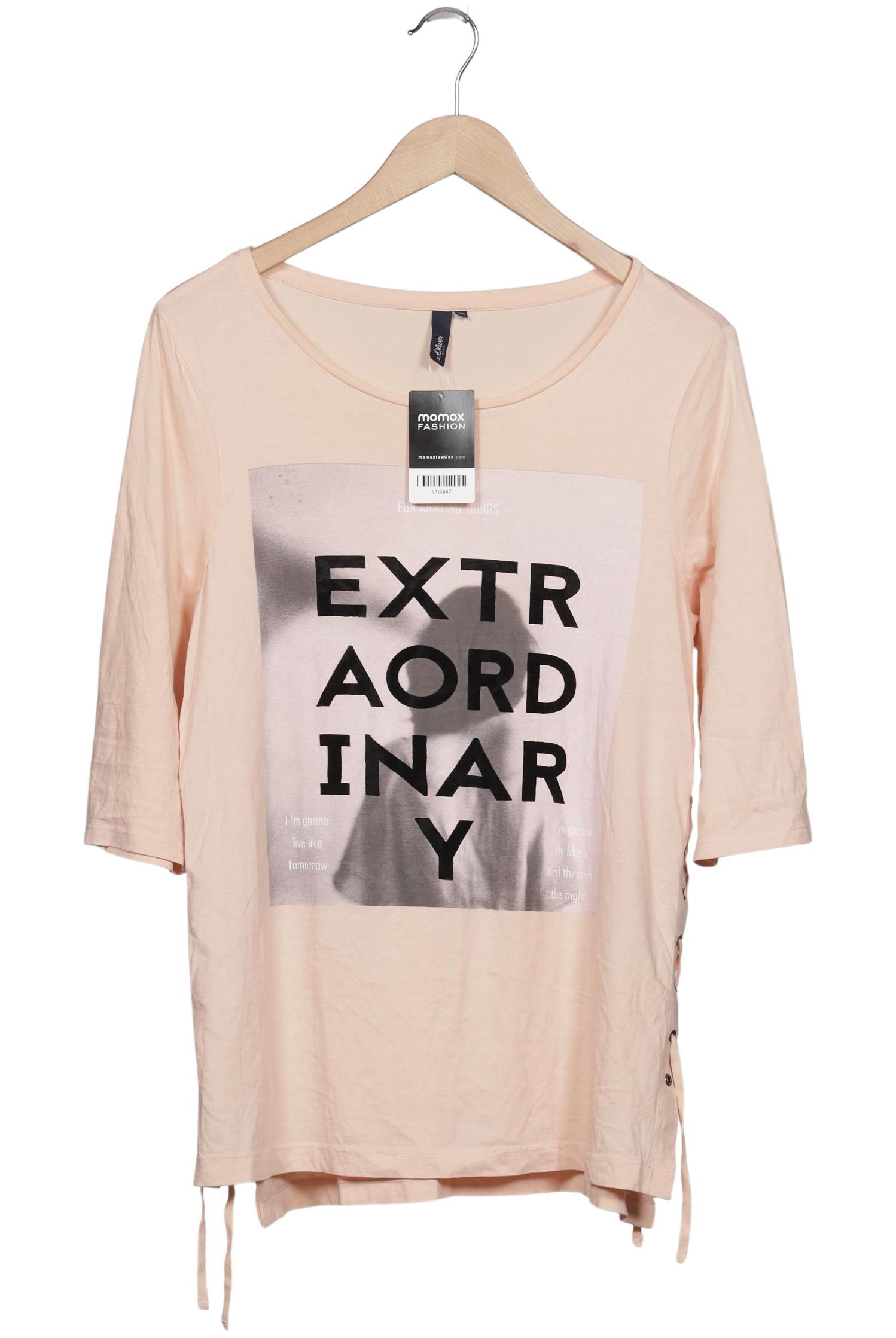 

s.Oliver Damen Langarmshirt, pink, Gr. 44