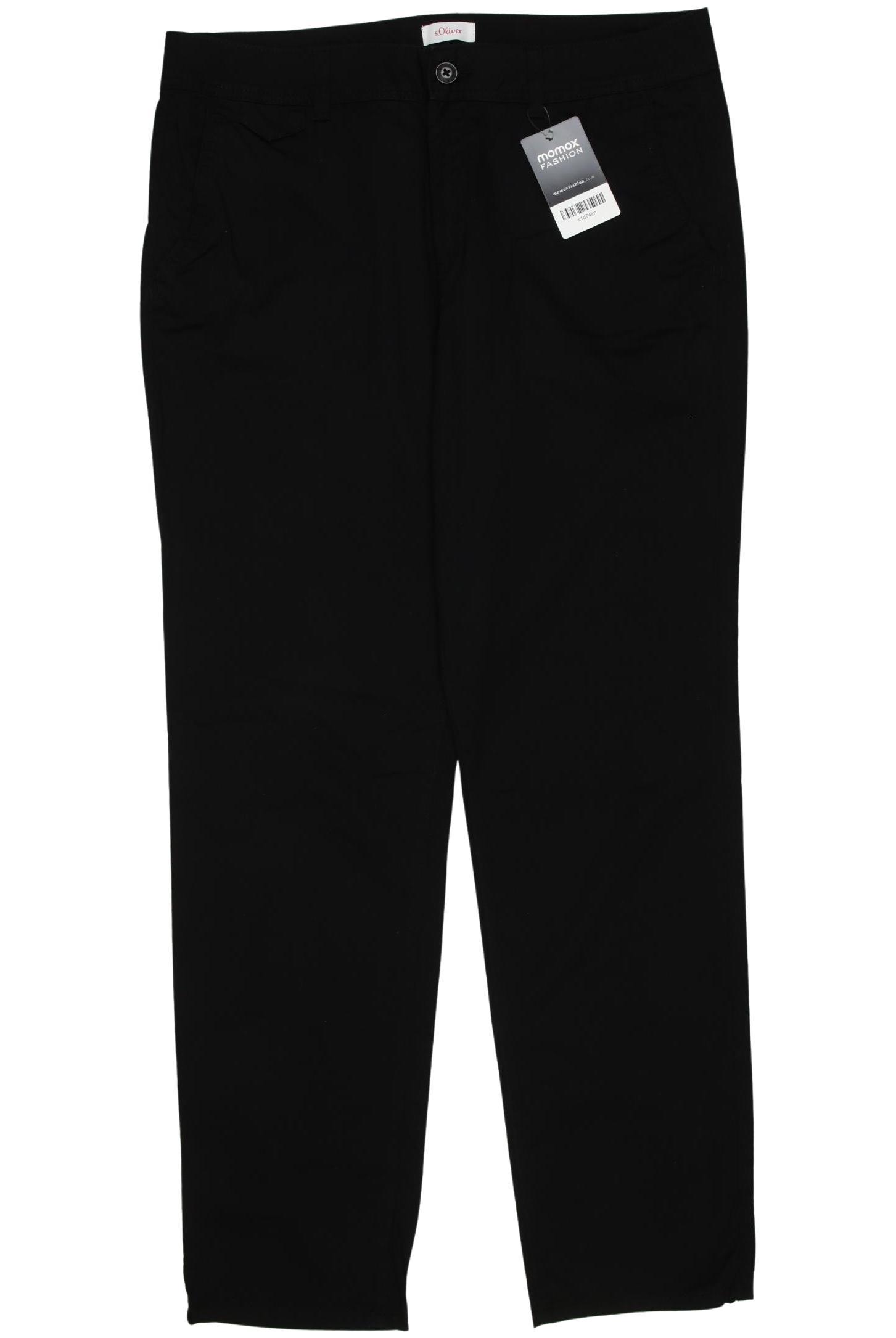 

s.Oliver Damen Stoffhose, schwarz, Gr. 40