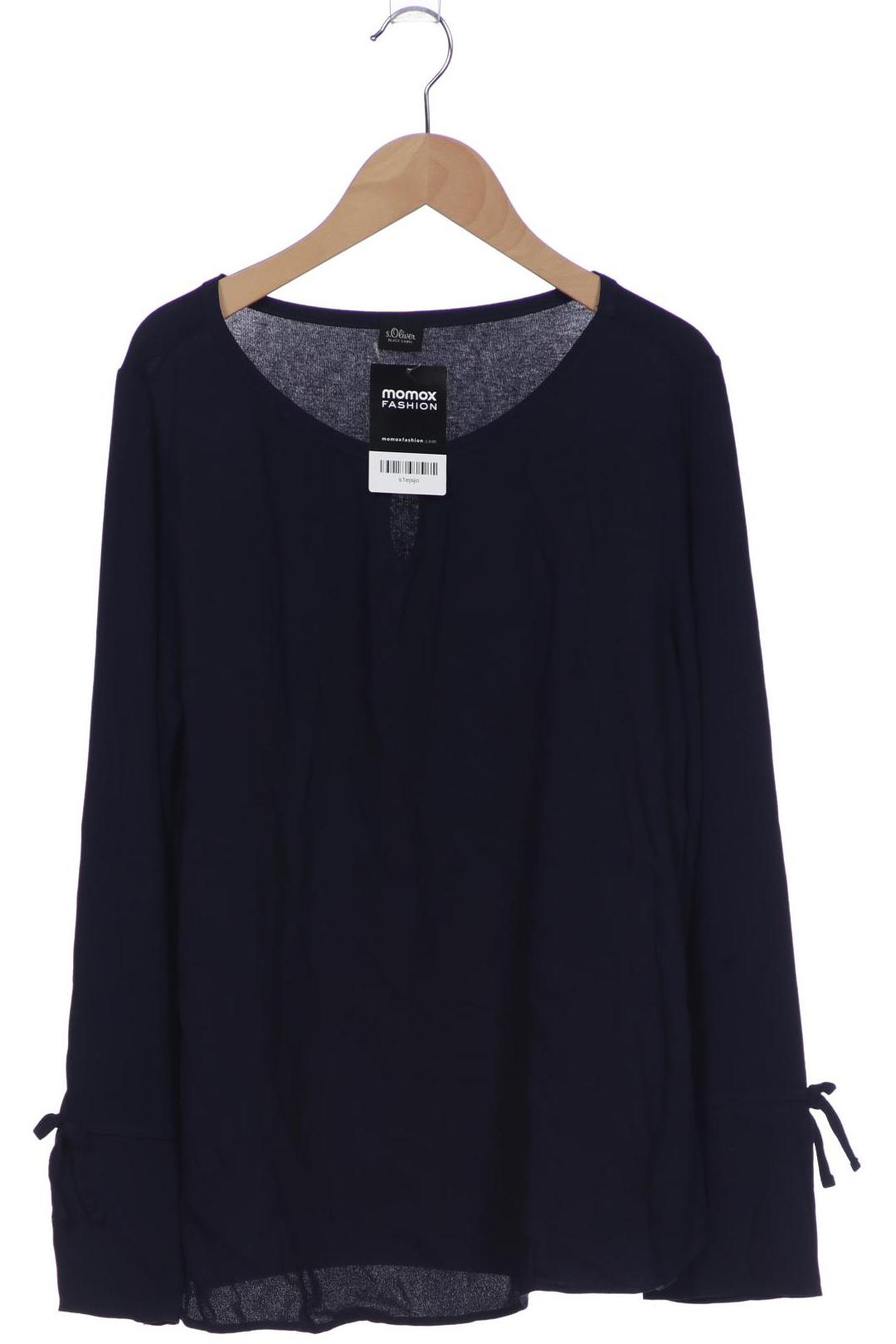 

s.Oliver Damen Langarmshirt, marineblau, Gr. 38