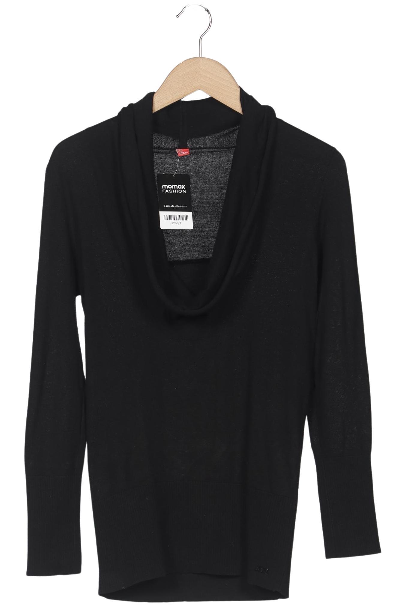 

s.Oliver Damen Pullover, schwarz, Gr. 36