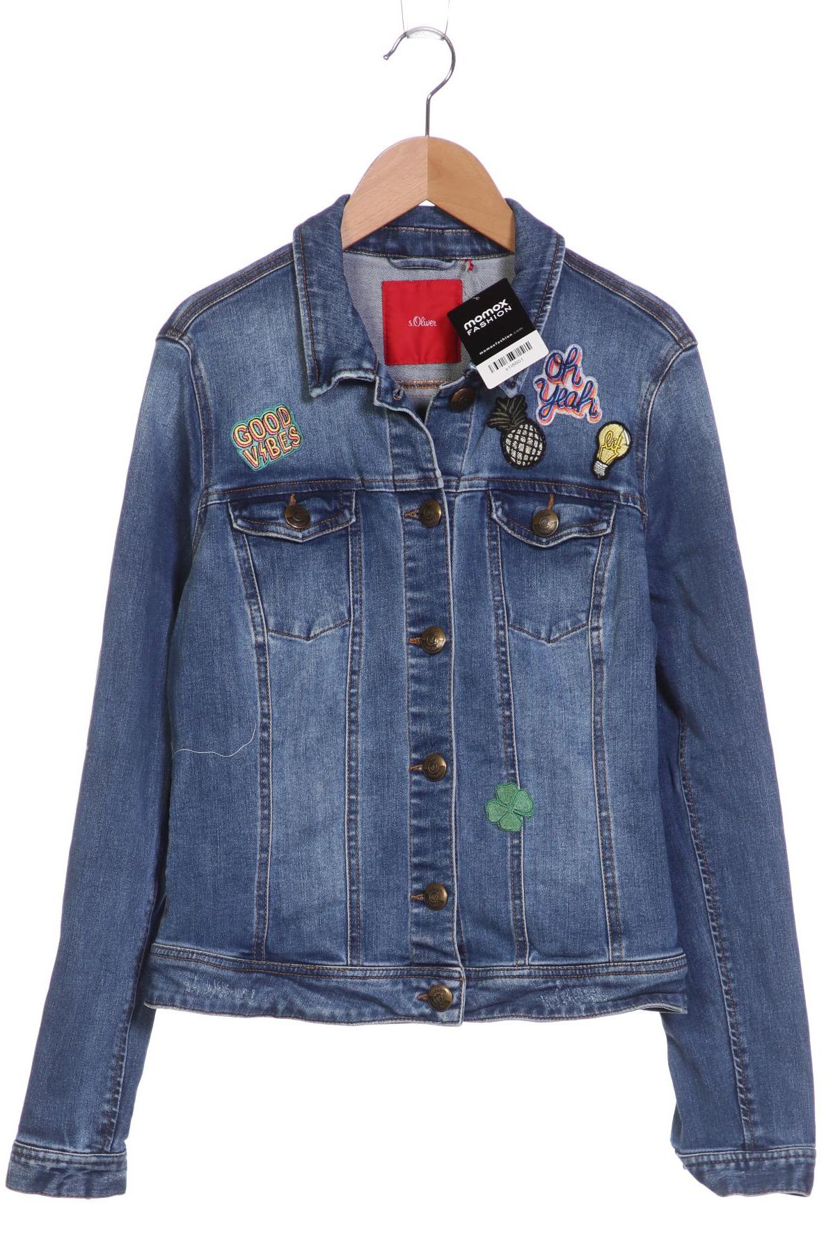 

s.Oliver Damen Jacke, blau