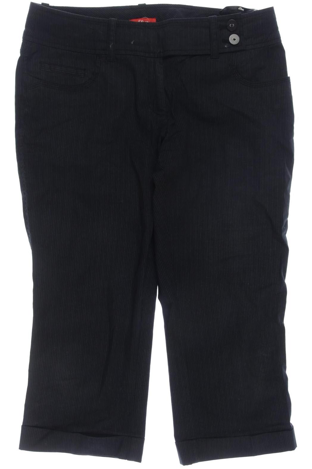 

s.Oliver Damen Shorts, schwarz, Gr. 38