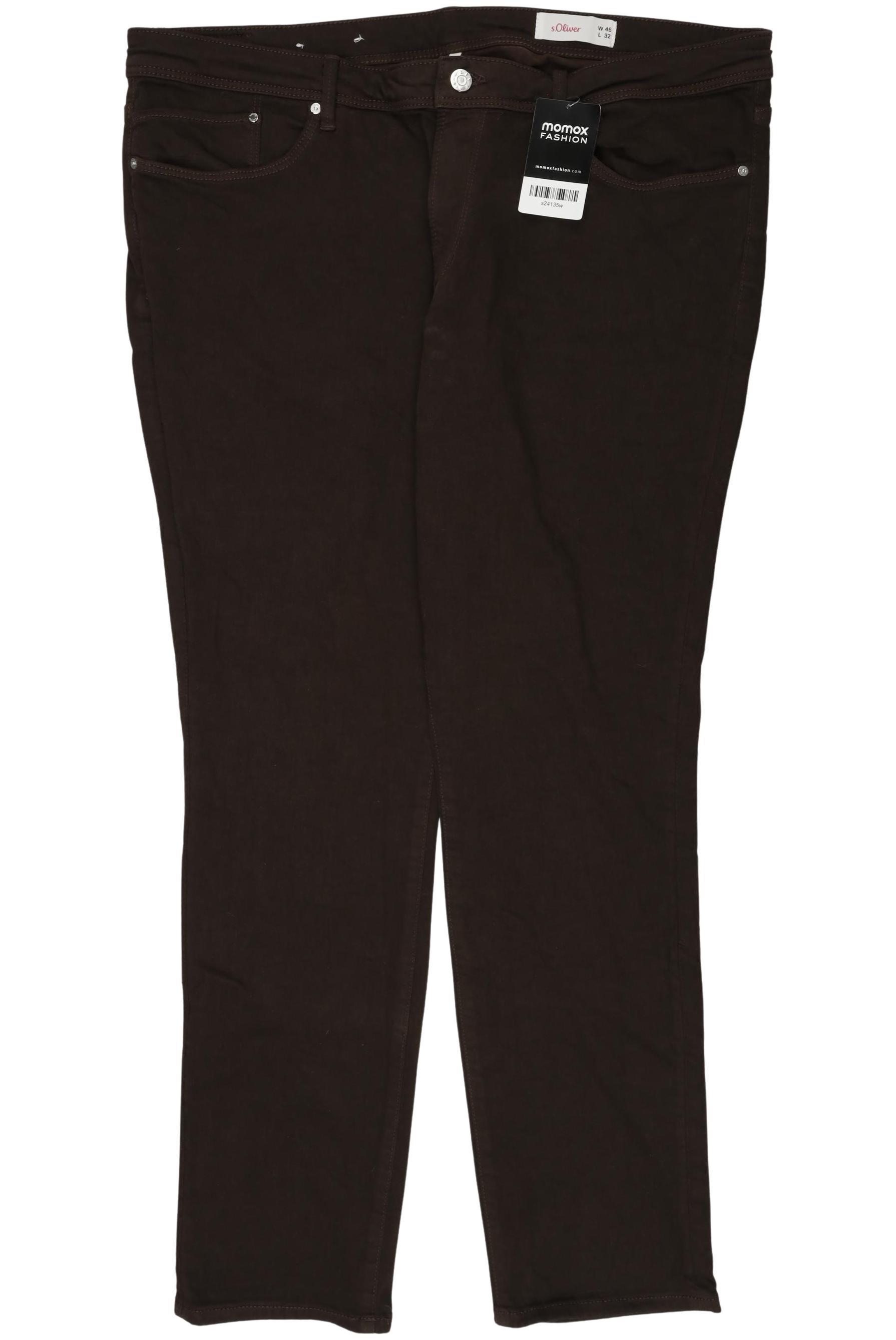 

s.Oliver Damen Jeans, braun, Gr. 46