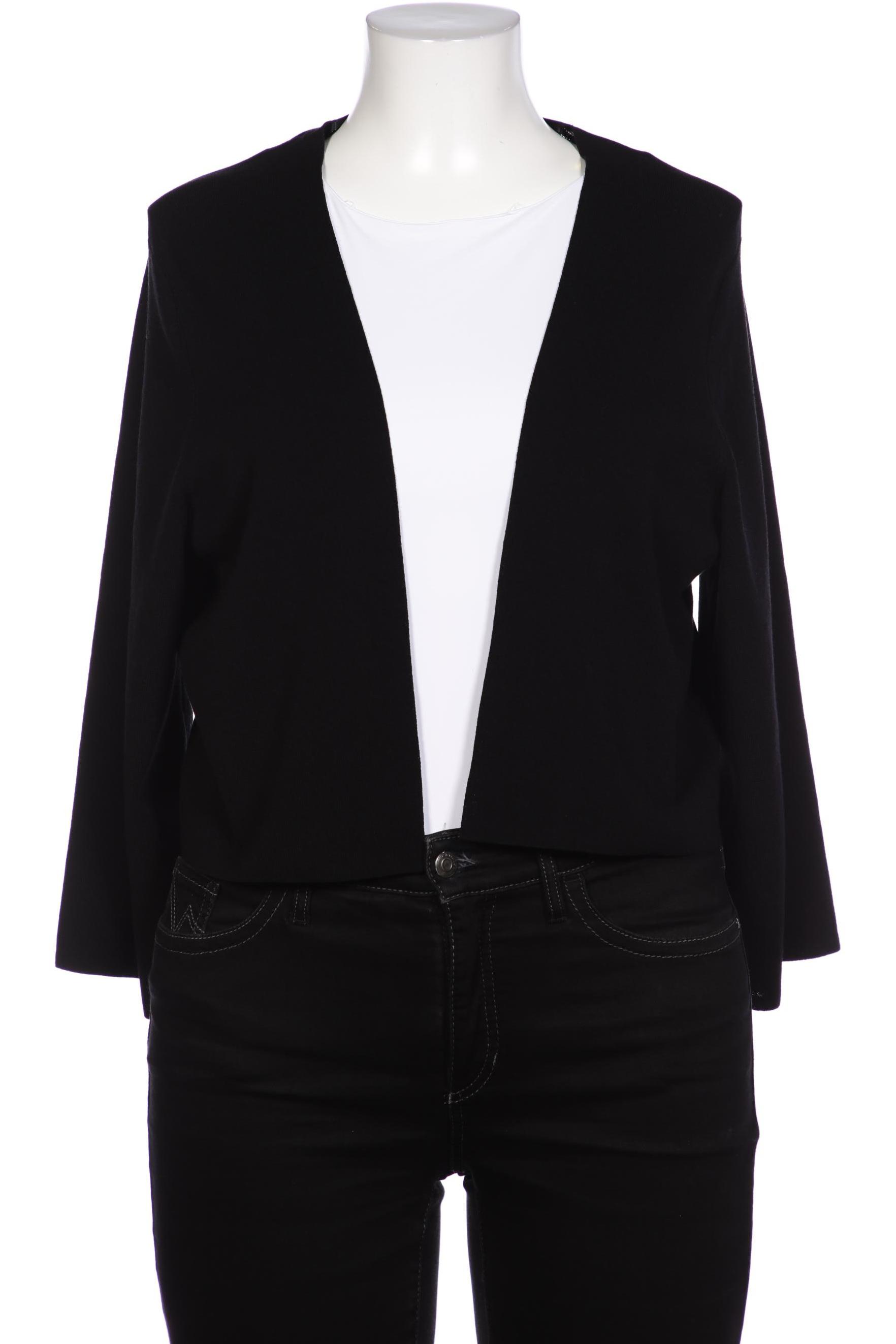 

s.Oliver Damen Strickjacke, schwarz, Gr. 48