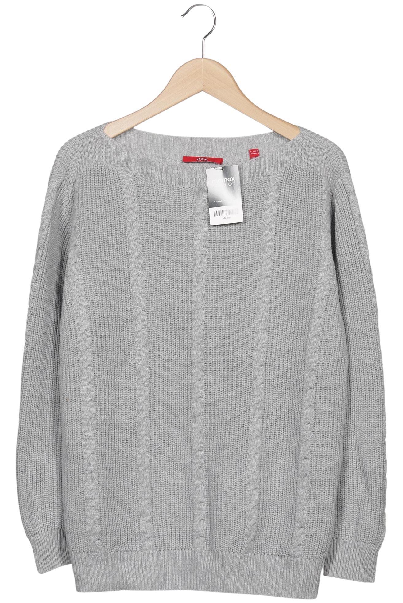 

s.Oliver Damen Pullover, grau, Gr. 42