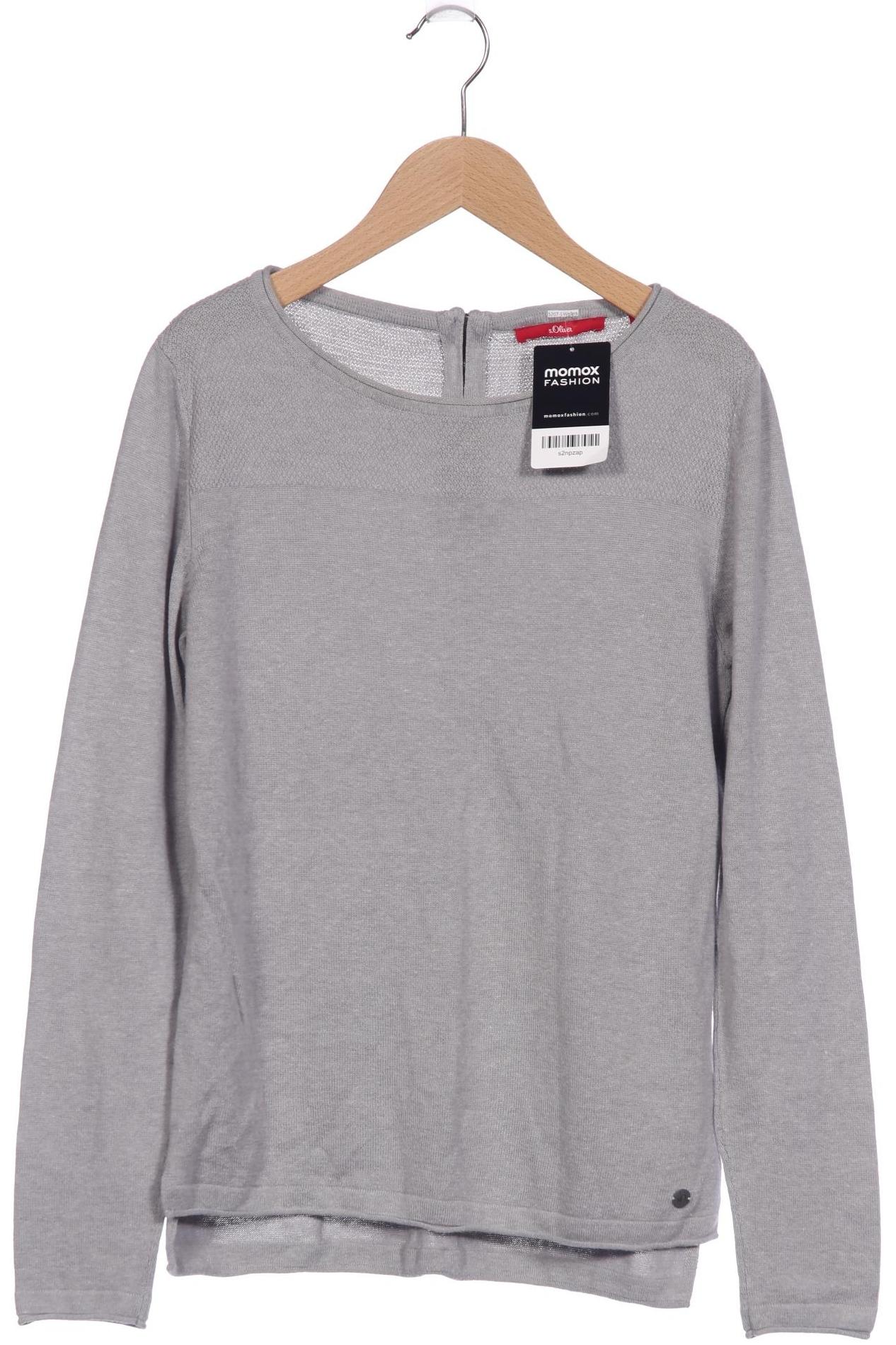 

s.Oliver Damen Pullover, grau, Gr. 36