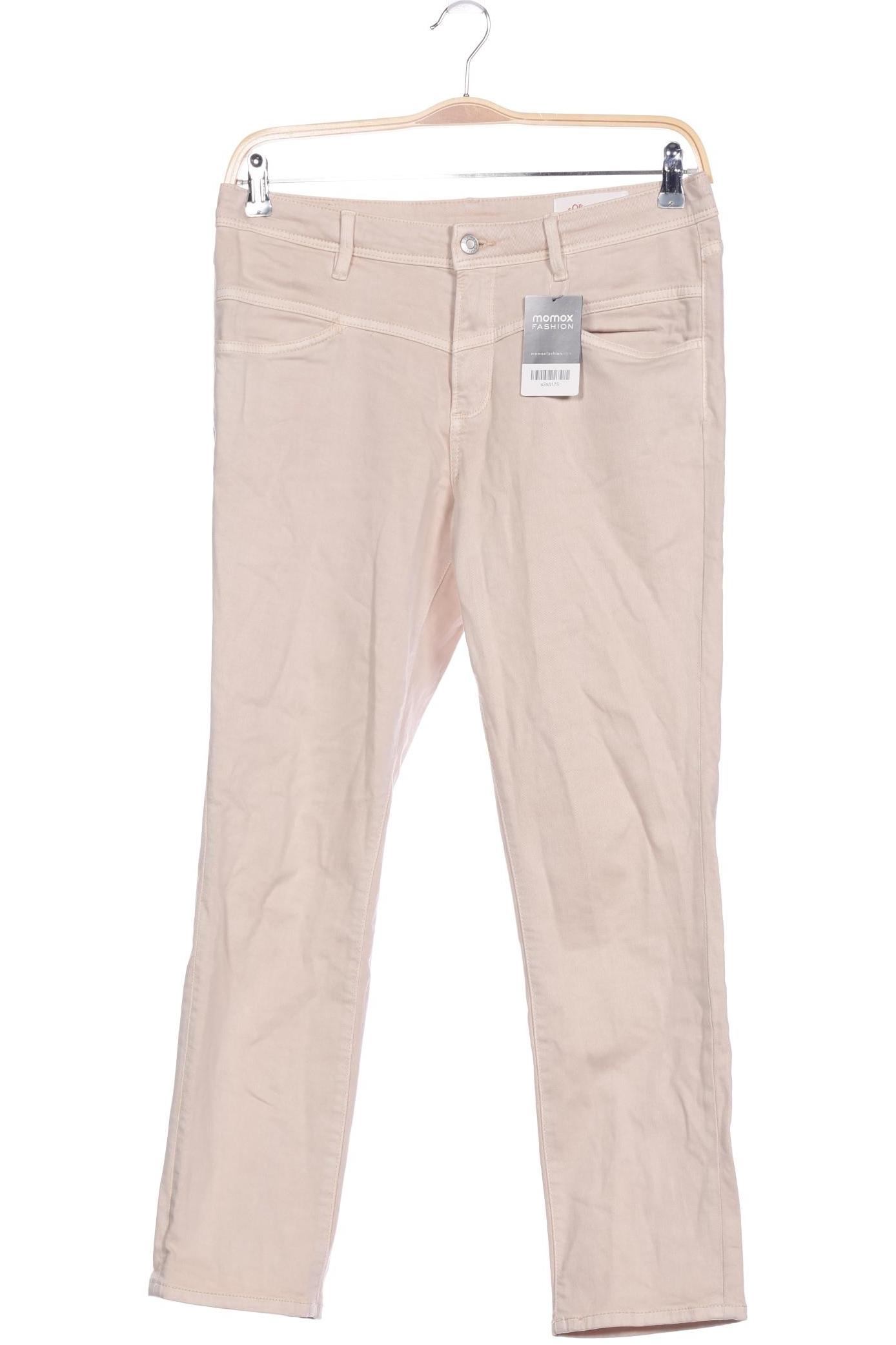 

s.Oliver Damen Jeans, beige, Gr. 40