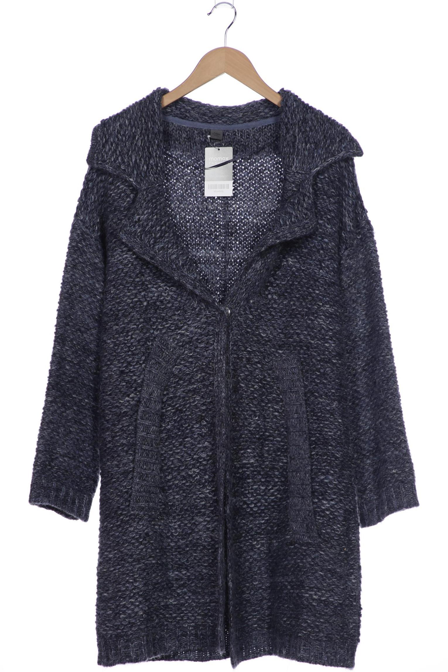 

s.Oliver Damen Strickjacke, marineblau, Gr. 38
