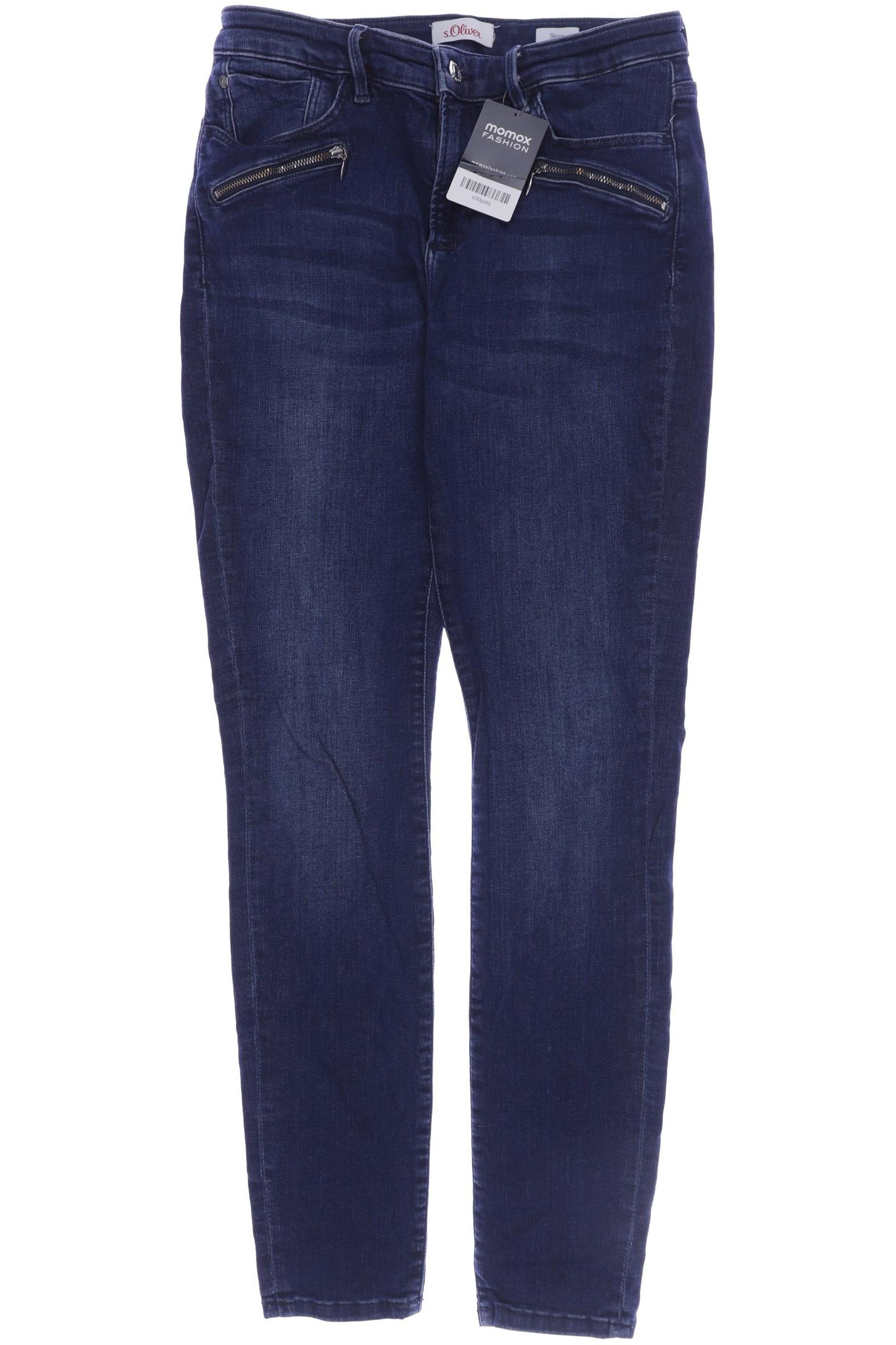 

s.Oliver Damen Jeans, marineblau