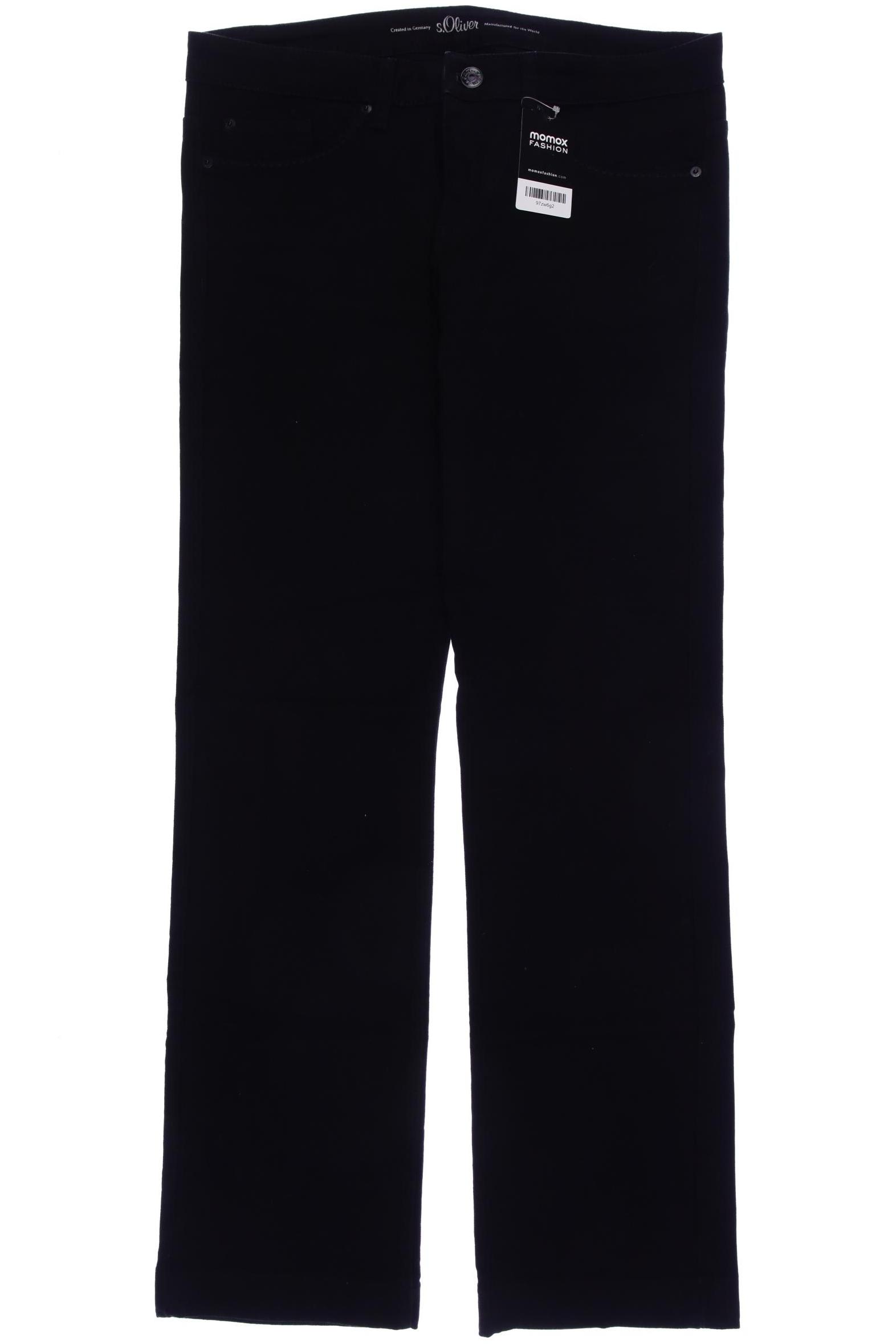 

s.Oliver Damen Jeans, schwarz, Gr. 46