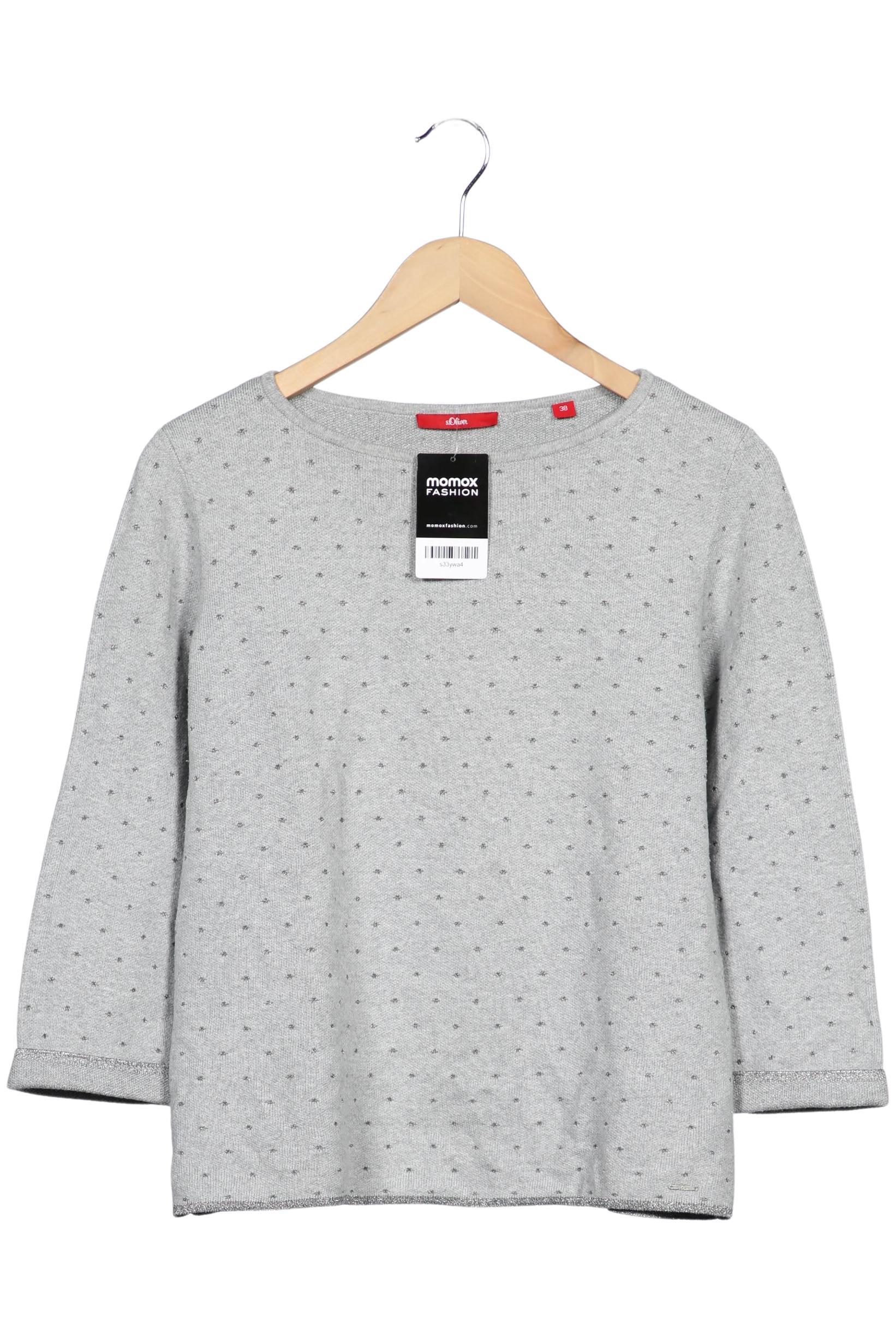 

s.Oliver Damen Pullover, grau, Gr. 38