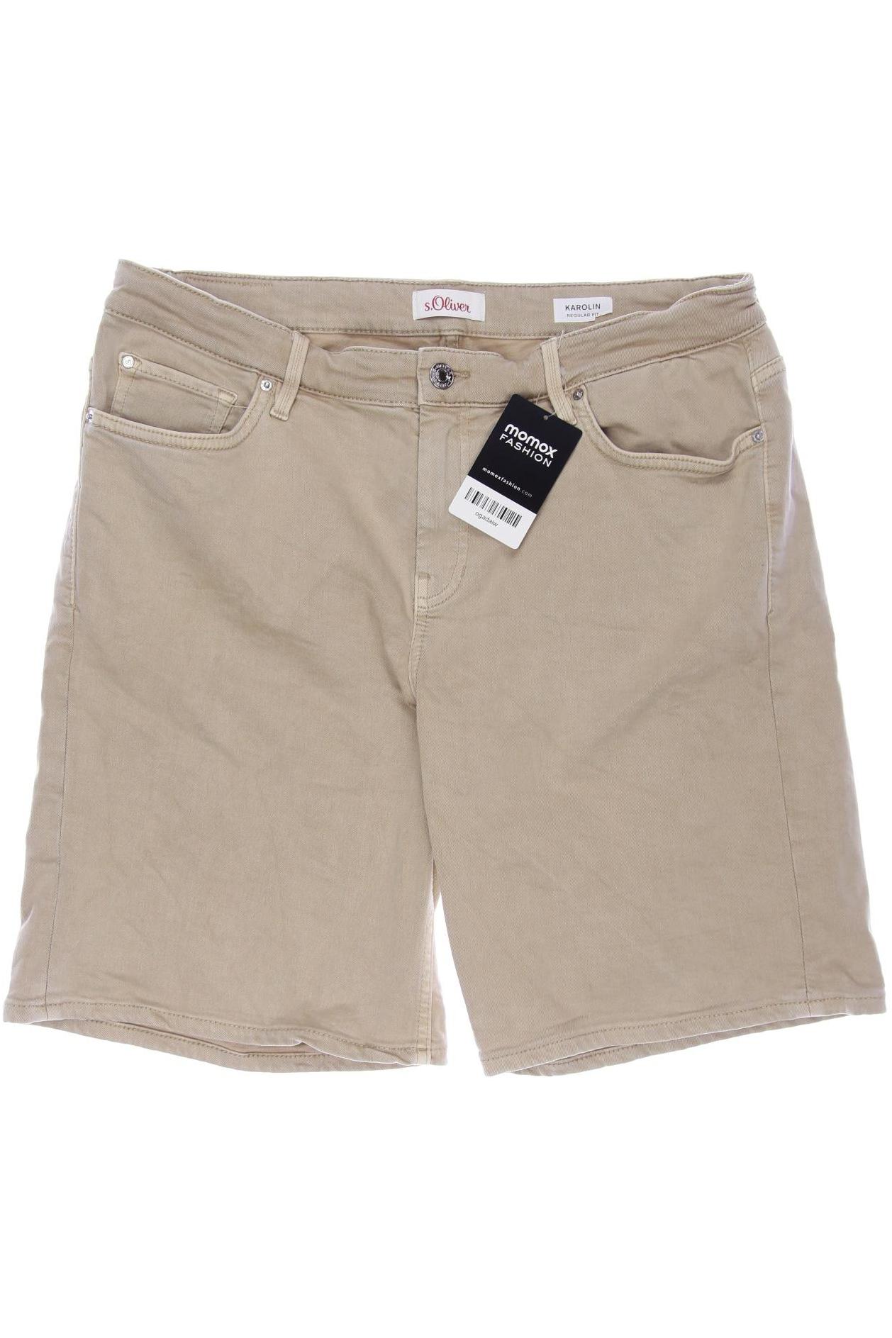 

s.Oliver Damen Shorts, beige, Gr. 40