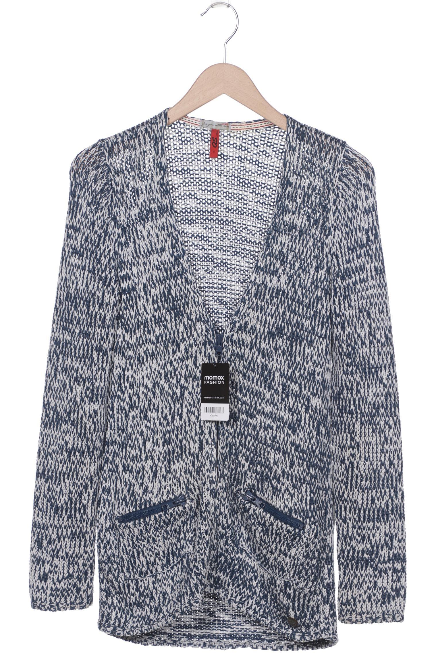 

s.Oliver Damen Strickjacke, blau