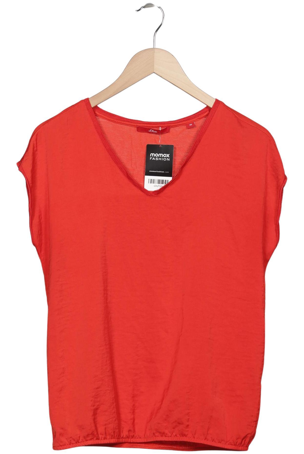 

s.Oliver Damen T-Shirt, rot, Gr. 36