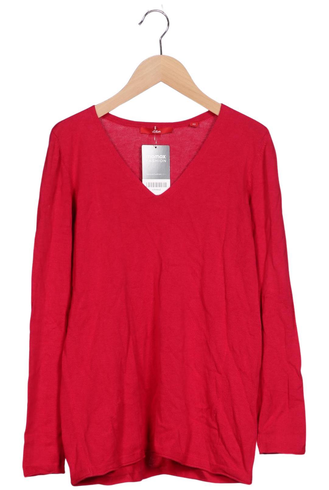 

s.Oliver Damen Pullover, rot, Gr. 40