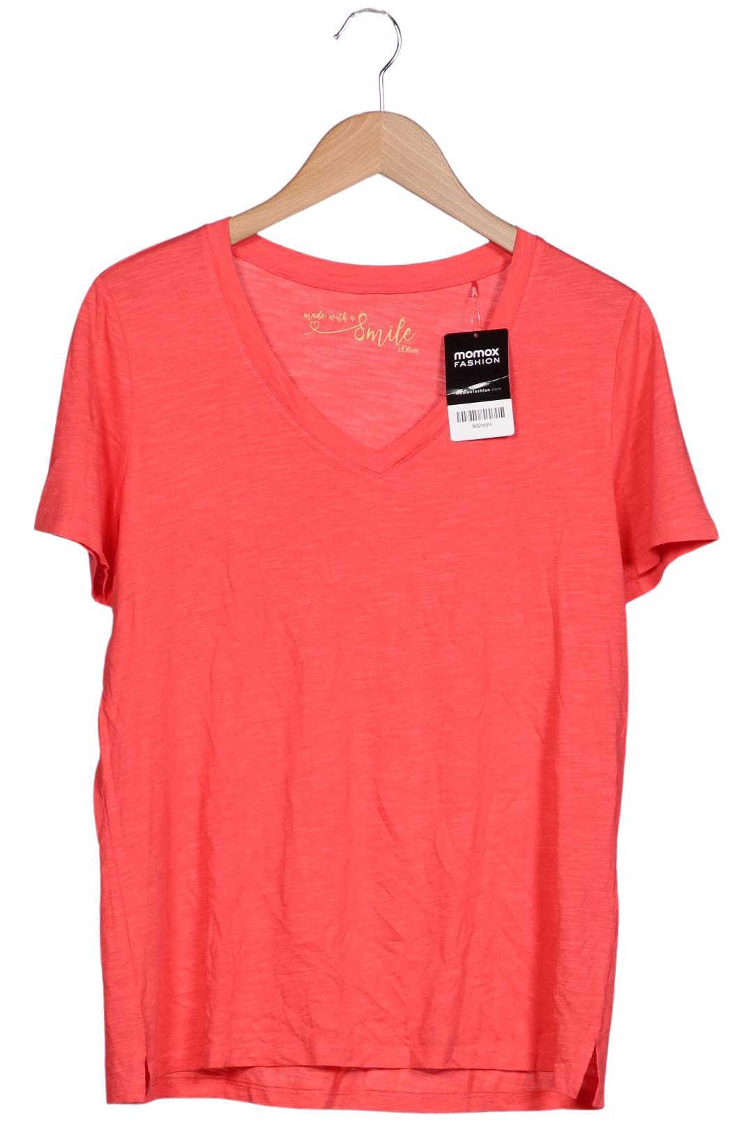 

s.Oliver Damen T-Shirt, rot, Gr. 40